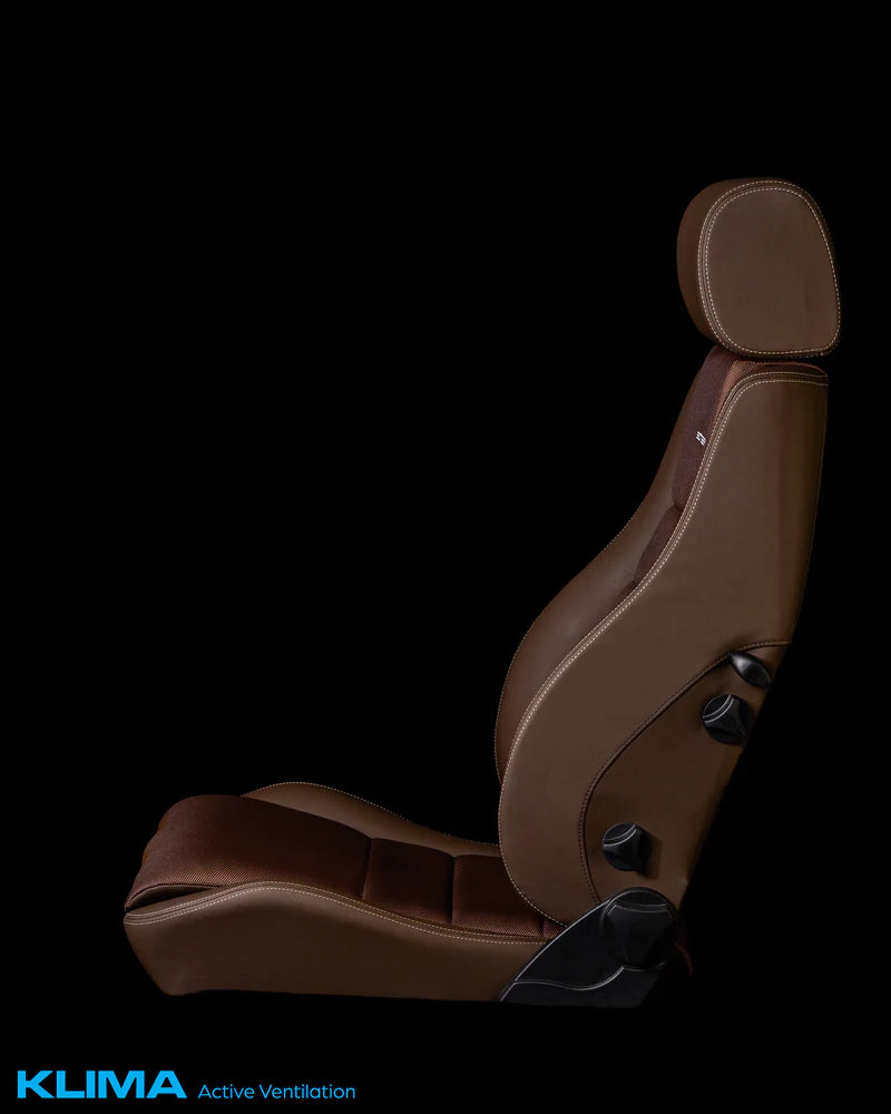 Scheel Mann Vario F XXL Climate Active Ventilation Seat - Premium Motorcycle Comfort for Long Rides & Hot Weather Adventures
