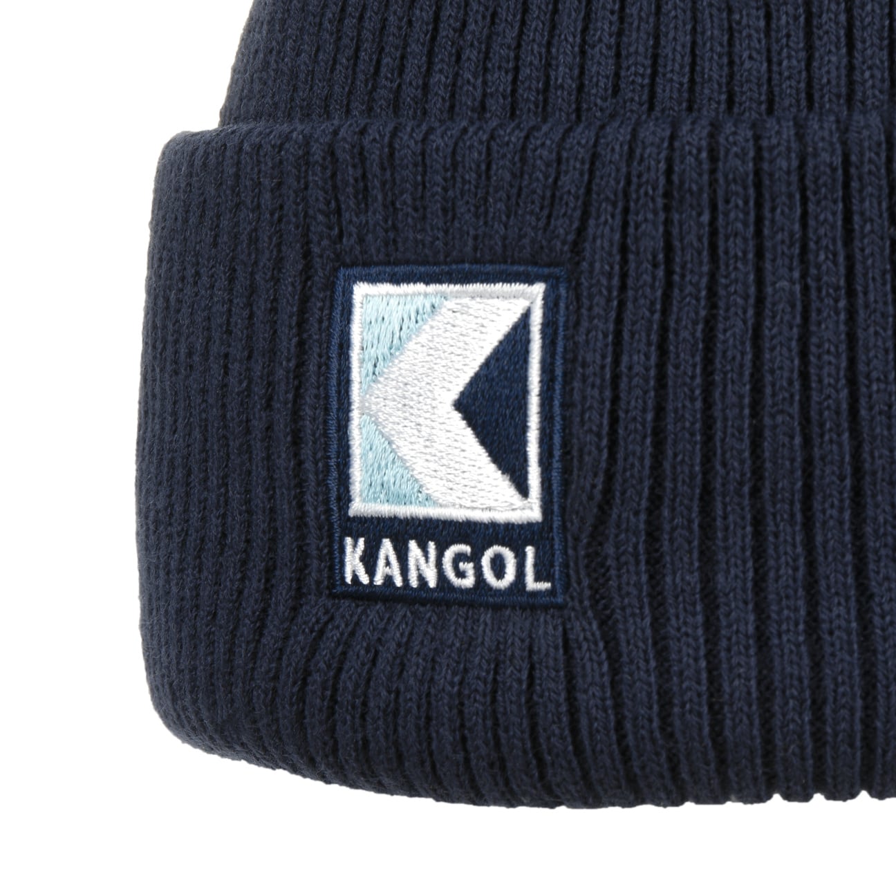 Kangol Service K Rib Short Beanie Hat - Warm Winter Knit Cap for Men & Women - Perfect for Skiing, Snowboarding & Outdoor Activities
