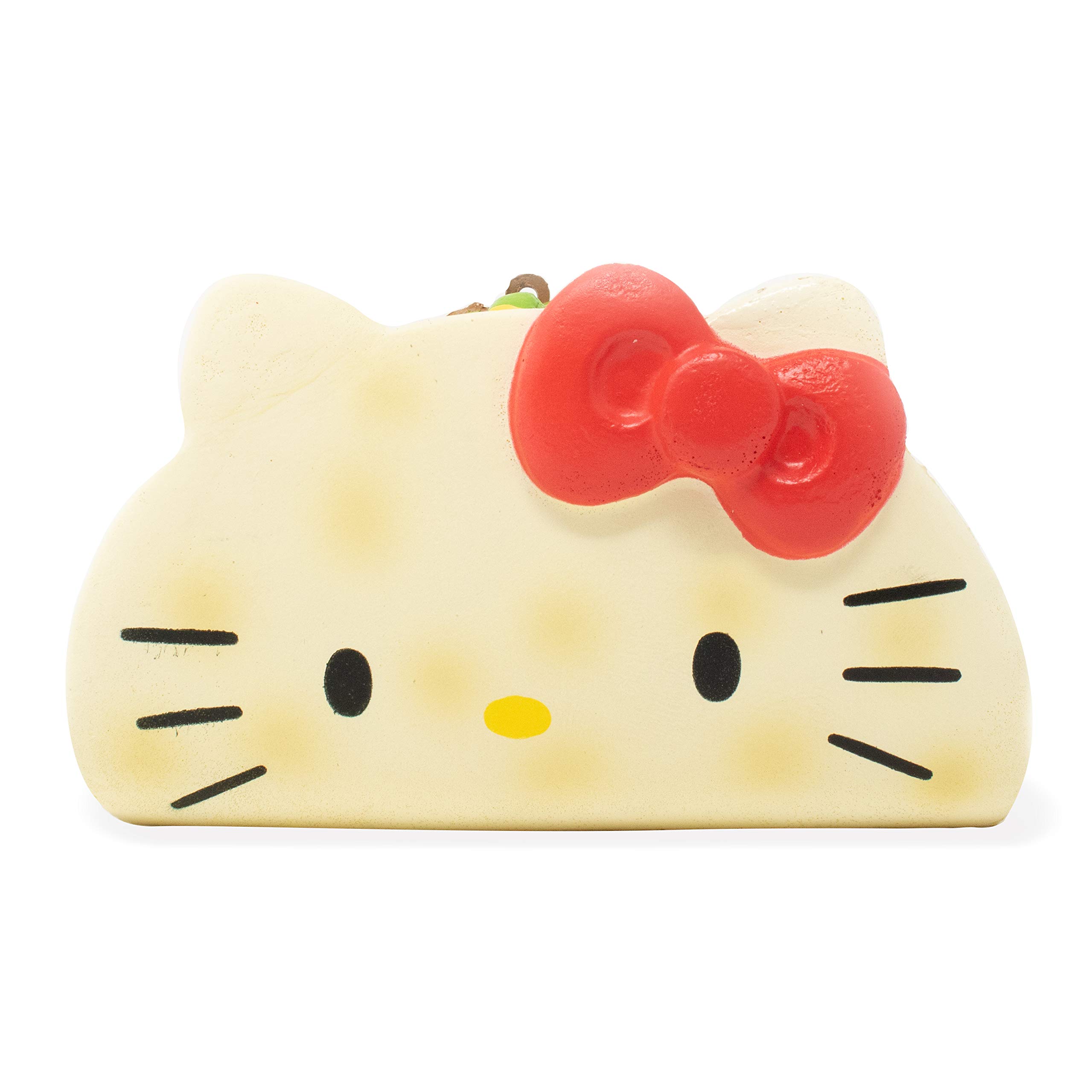 Sanrio Super Soft Fastfoods Squishy Taco Plush Toy - Kawaii Cute Collectible Stress Relief Squishy for Kids & Adults | Perfect for Desk Decor, Gift, Party Favors, and Anxiety Relief
