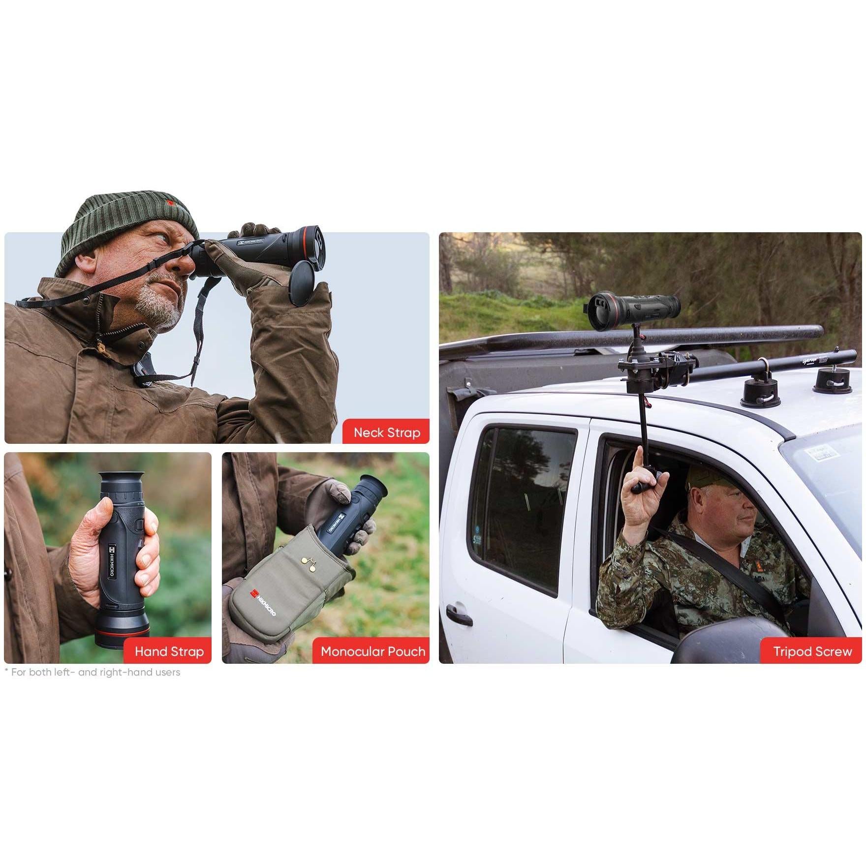 HIKMICRO Falcon FH35 2.0 Thermal Imaging Camera with 384x288 Resolution - Professional Infrared Scope for Hunting, Home Security & Outdoor Exploration