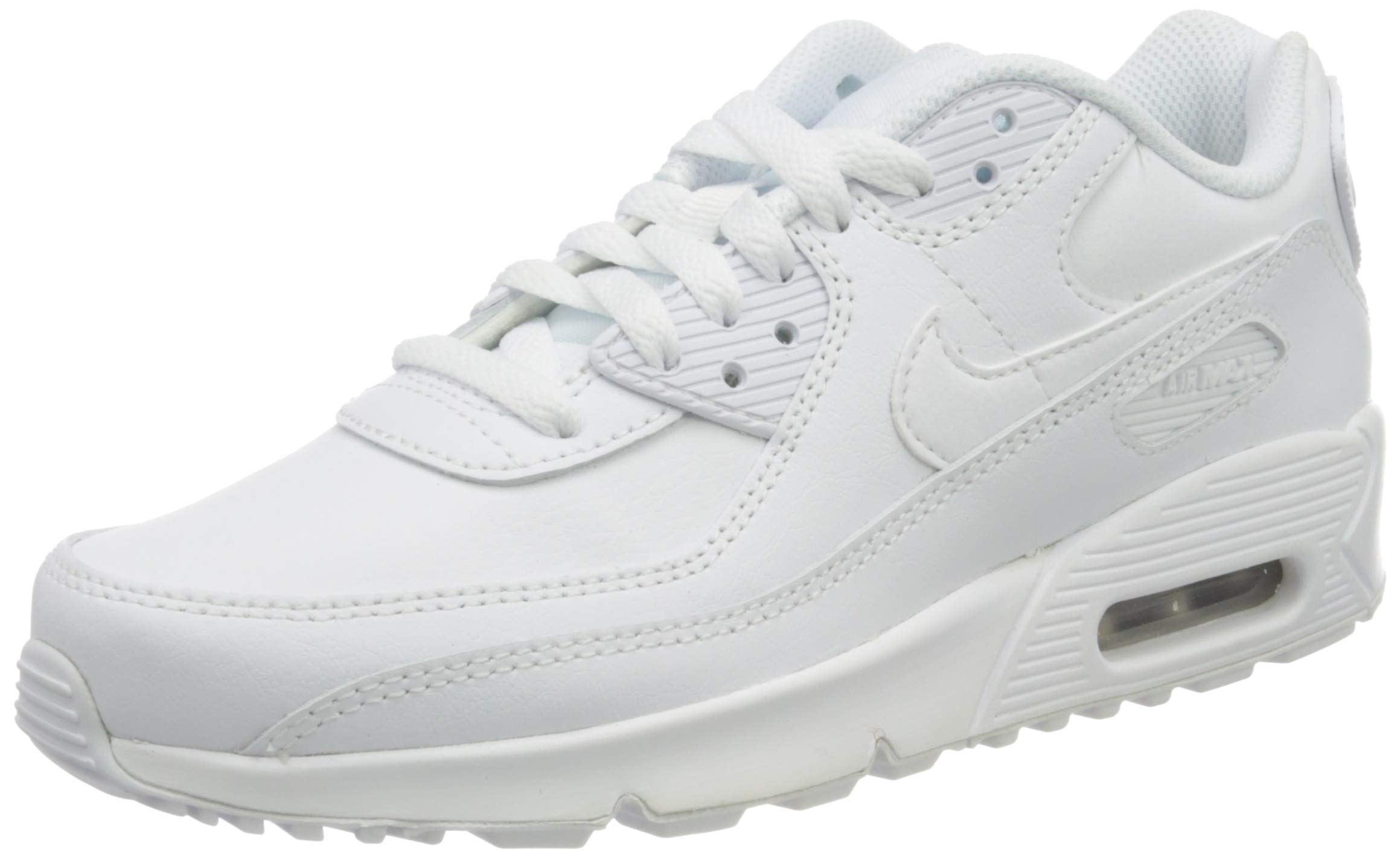 Nike Boys Air Max 90 Running Shoes - Lightweight & Comfortable Sneakers for Kids - Perfect for School, Sports, and Everyday Wear