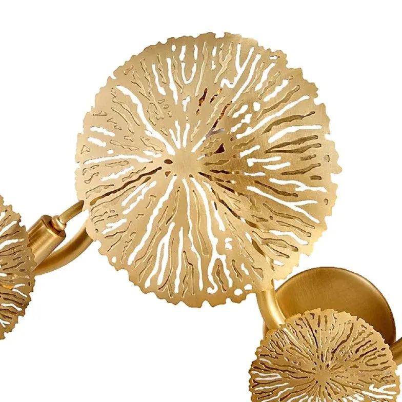 Elegant Gold Statement Wall Lights for Living Room - Modern Decorative Lighting for Home, Bedroom, and Dining Room