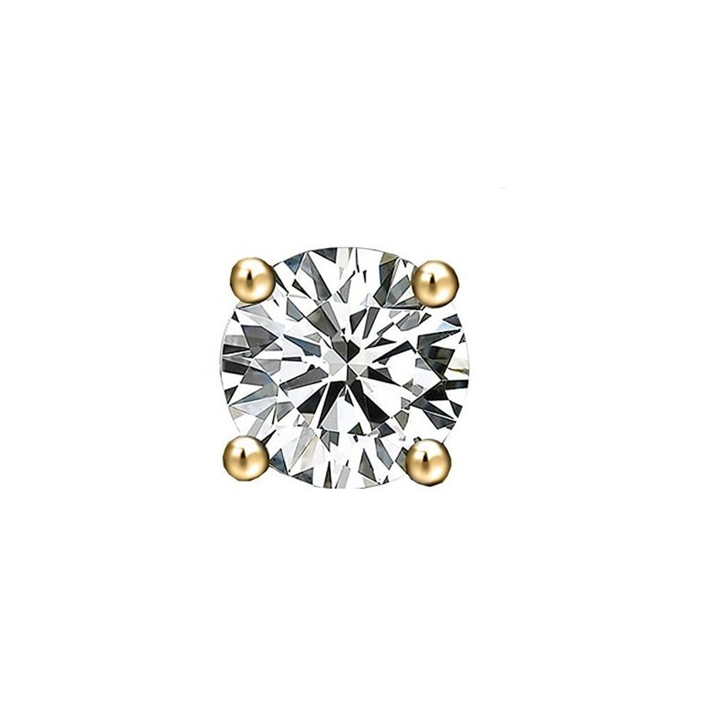 14K Gold Overlay Sterling Silver Earrings with Cubic Zirconia - 10 Elegant Styles for Women | Perfect for Weddings, Parties & Everyday Wear