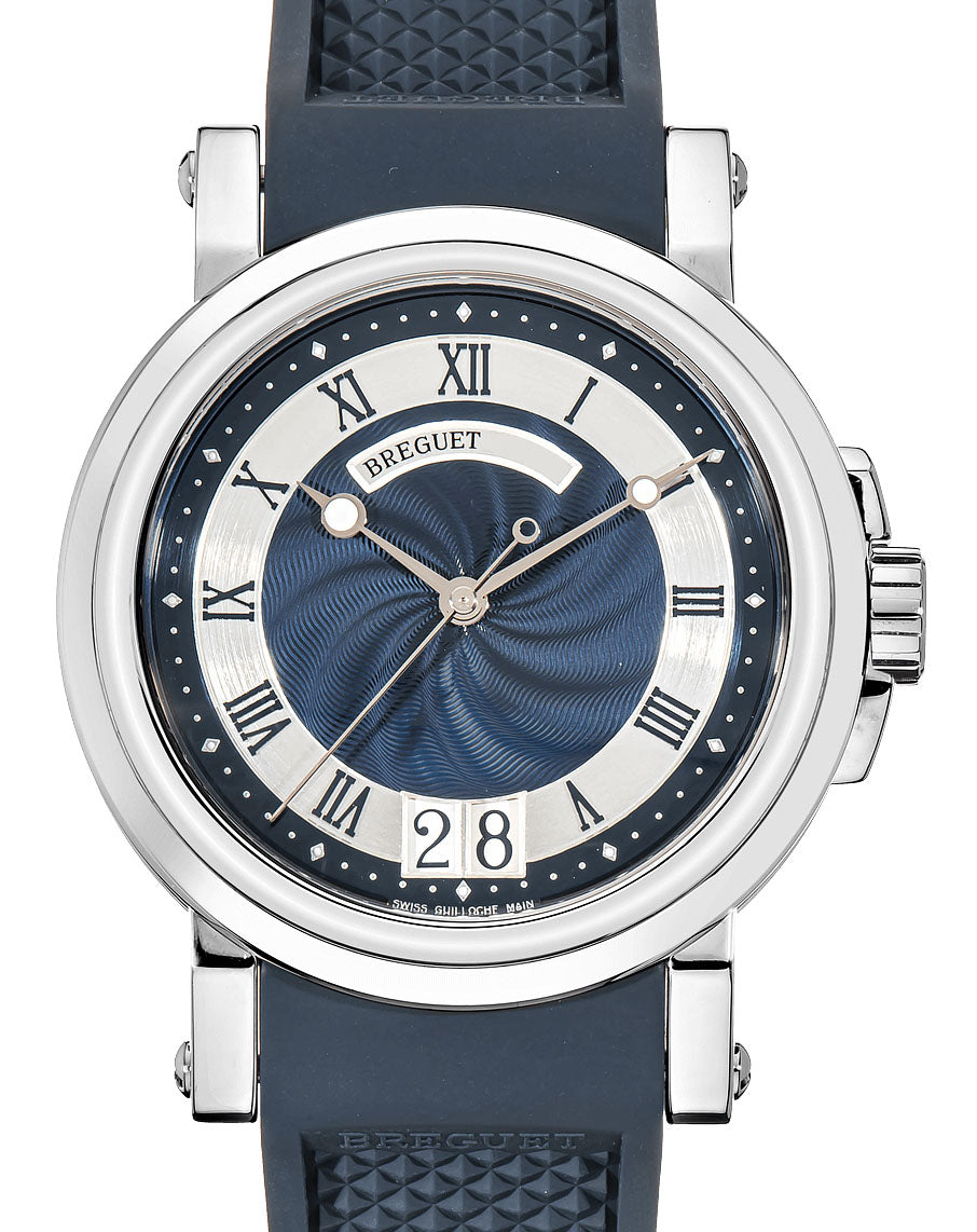 Breguet Marine Big Date Stainless Steel Men's Watch - Luxury Automatic Timepiece for Business, Formal & Special Occasions