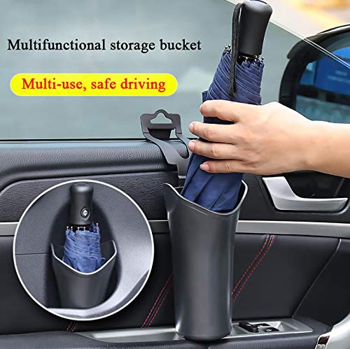Black Plastic Trash Can - 19.9 x 5.9 x 5 cm, 0.17kg - Durable Waste Bin for Kitchen, Office, Bathroom & Outdoor Use