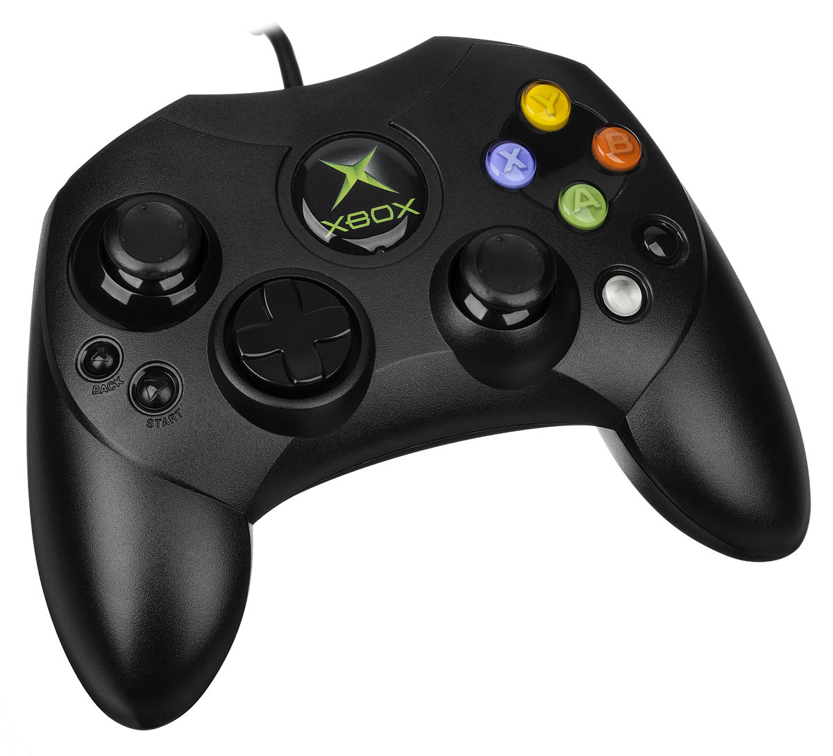 Original Xbox Controller S - Black | Wireless Gaming Controller for Xbox | Perfect for Retro Gaming & Competitive Play