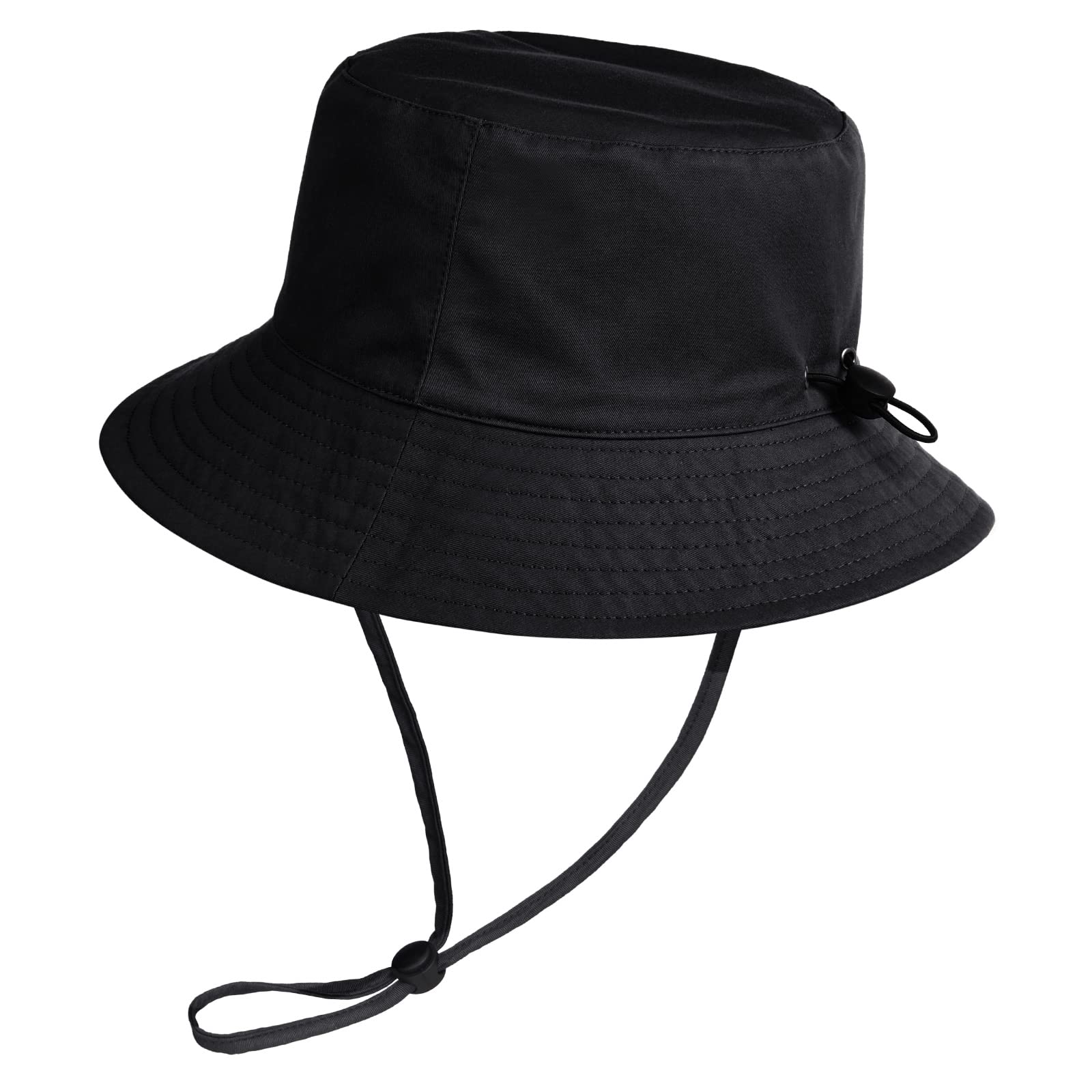 YANIBEST Women's Cotton Bucket Hat with Satin Lining - Packable Summer Sun Hat for Beach, Travel & Outdoor Activities - Unisex Fashion Accessory for Women & Men