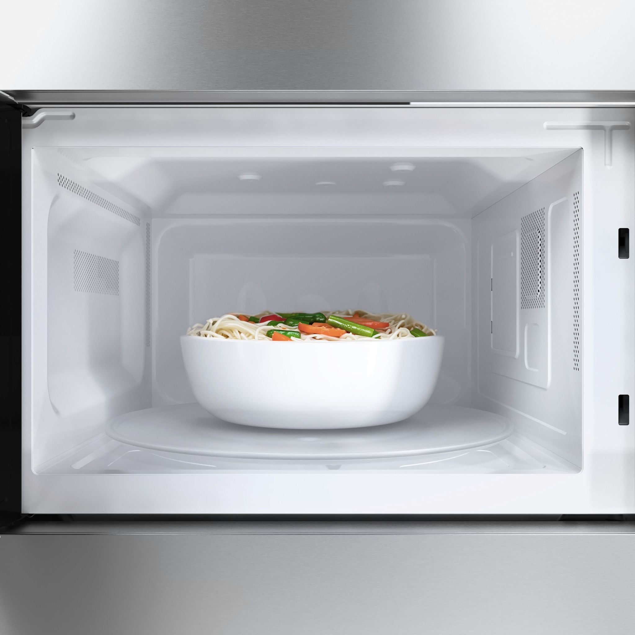 Bosch HMB30155UC Stainless Steel Built-In Microwave Oven - Perfect for Modern Kitchens & Small Spaces