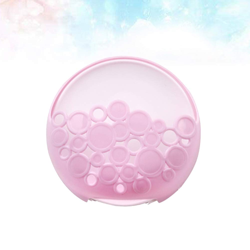 Cabilock Soap Dish Holder with Strong Suction Cup - Bar Soap Dispenser for Shower, Bathroom, Kitchen Sink - Non-Slip Soap Saver Tray (Pink) - Perfect for Organizing Soap in Wet Areas