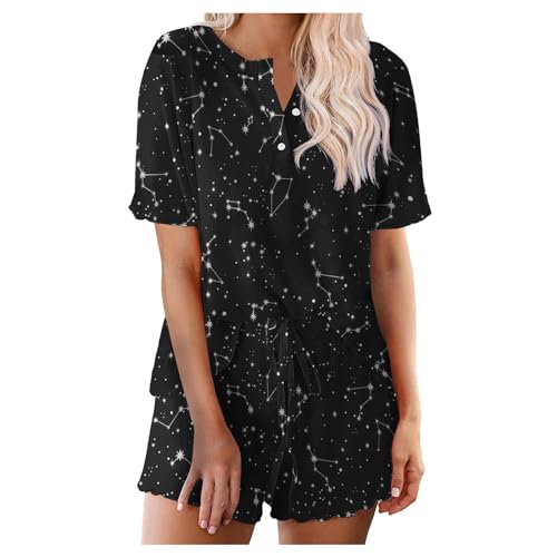 Pajama Sets#05-black