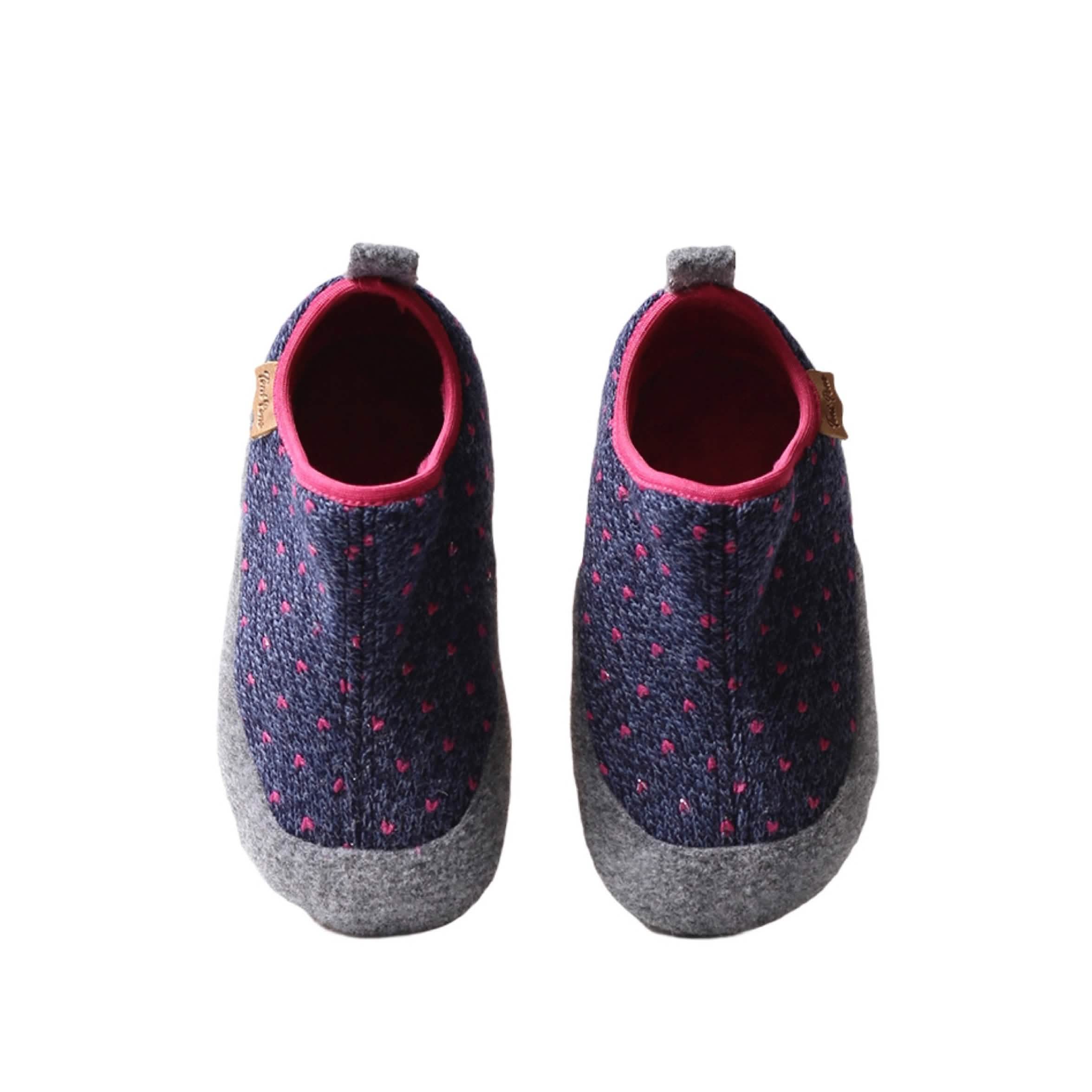 Soft & Comfy Multicolor Cotton Blend Kids Slippers - Lior Lo - Perfect for Indoor Play, Bedtime & Cozy Home Wear