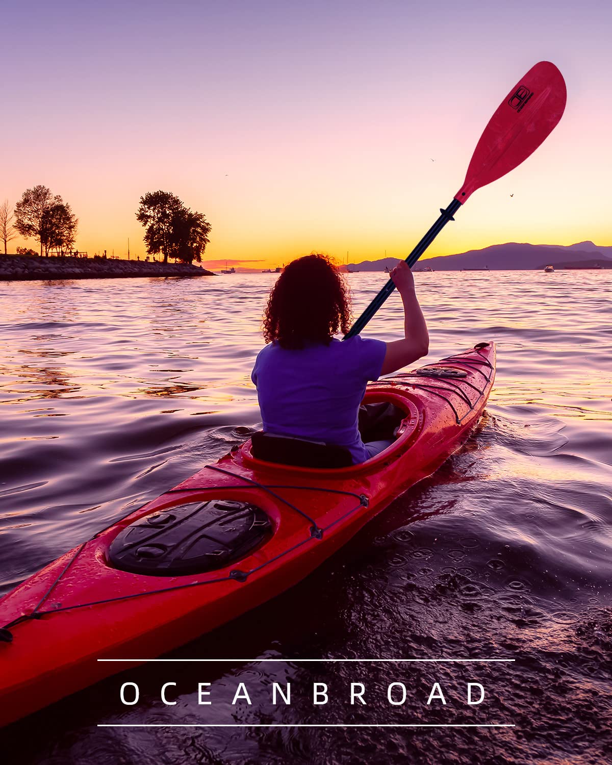 Adjustable Kayak Paddle 86in to 94in (220cm-240cm) - Lightweight Canoe Oar with Paddle Leash for Kayaking, Boating & Canoeing - Perfect for Recreational Paddling, Fishing & Water Sports