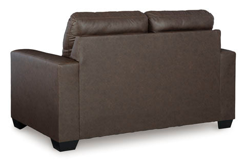 Barlin Mills Loveseat Sofa - Modern 2-Seater Couch with Sturdy Frame & Comfortable Cushions - Perfect for Living Room, Apartment, or Small Space Decor