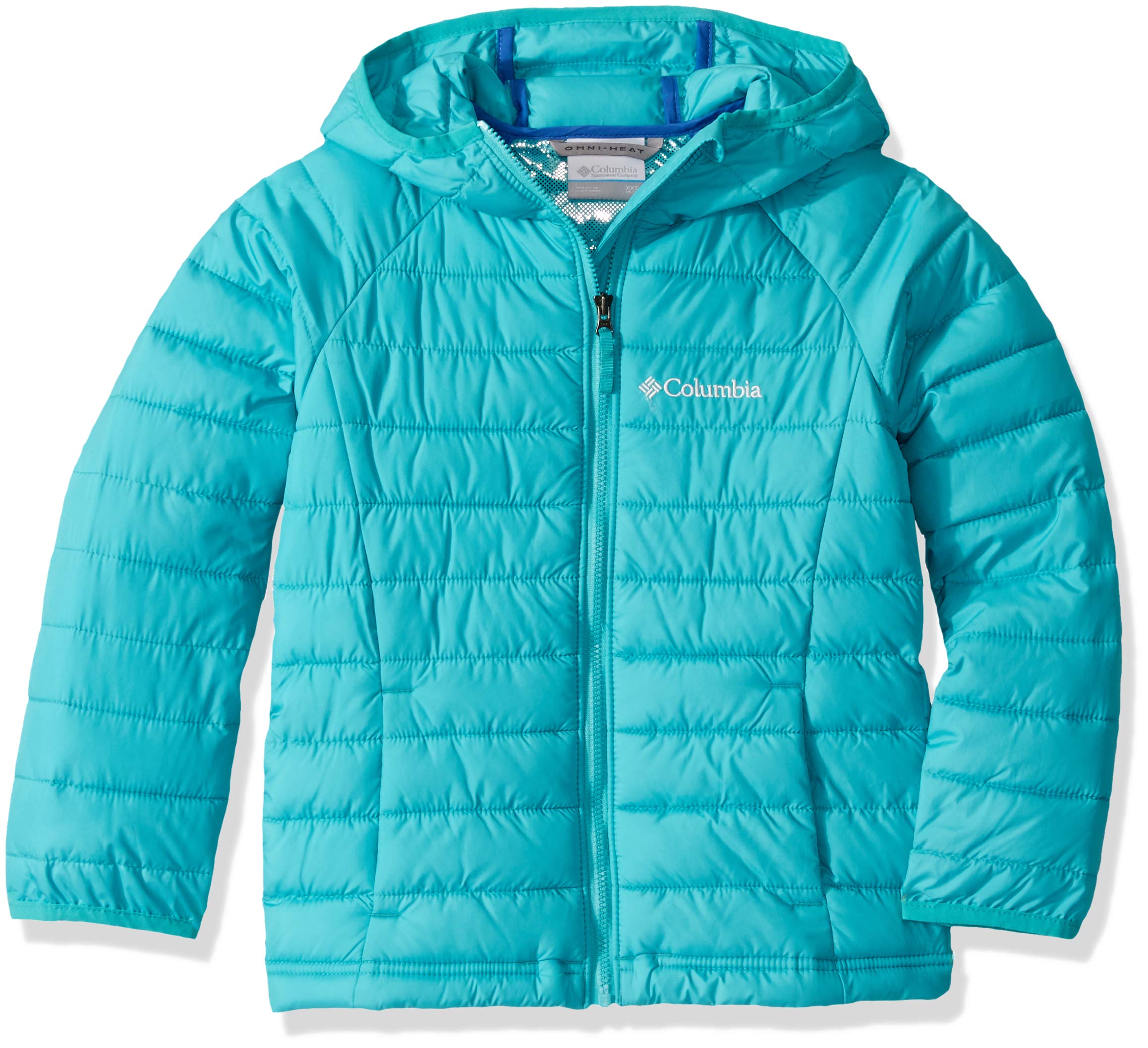 Columbia Teen Girls' Powder Lite Hooded Jacket - Water-Resistant Winter Coat for Skiing, Snowboarding & Outdoor Activities