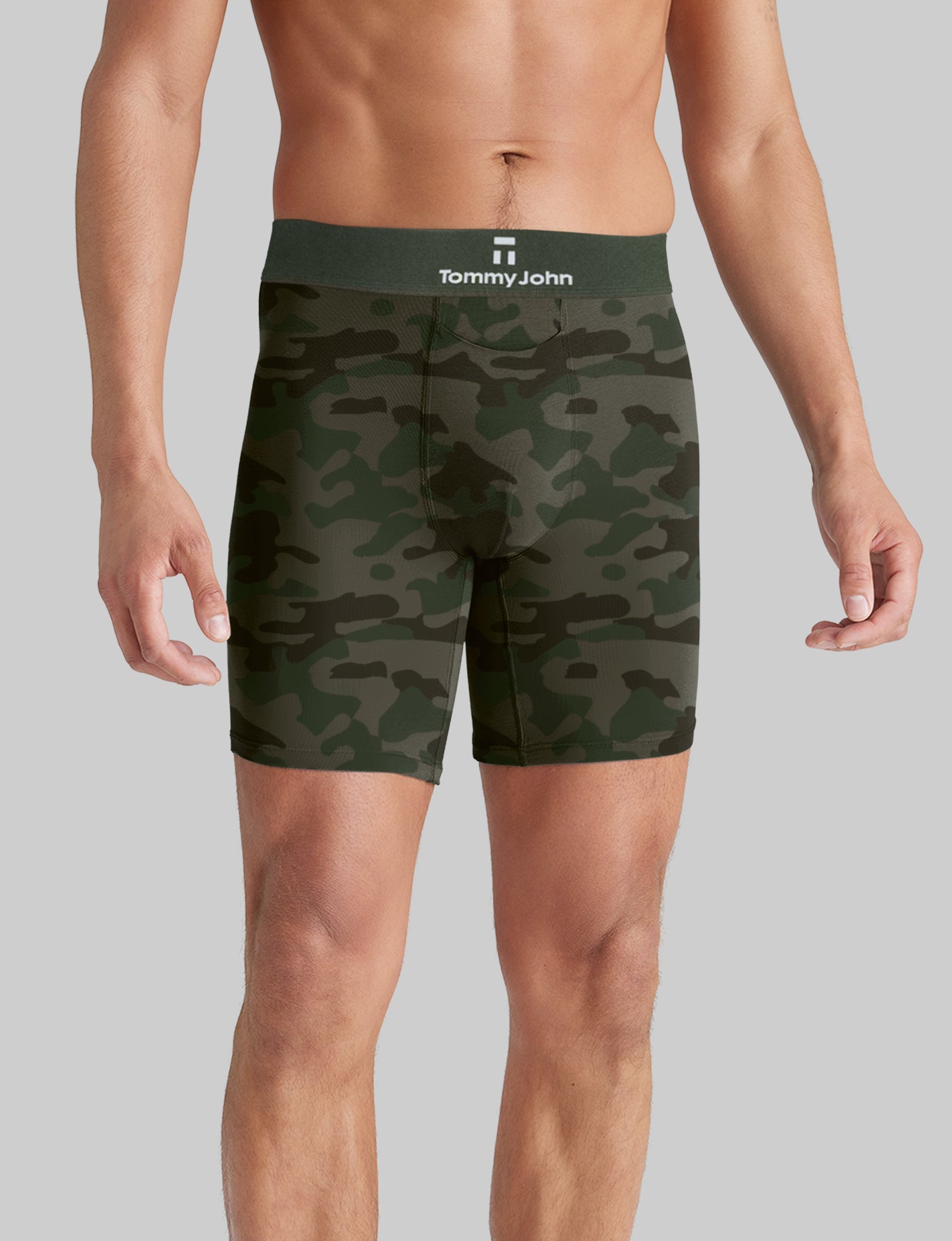 Second Skin Mid-Length Boxer Briefs - 6 Pack - Ultra Soft & Breathable Men's Underwear for All-Day Comfort - Perfect for Workout, Running & Daily Wear
