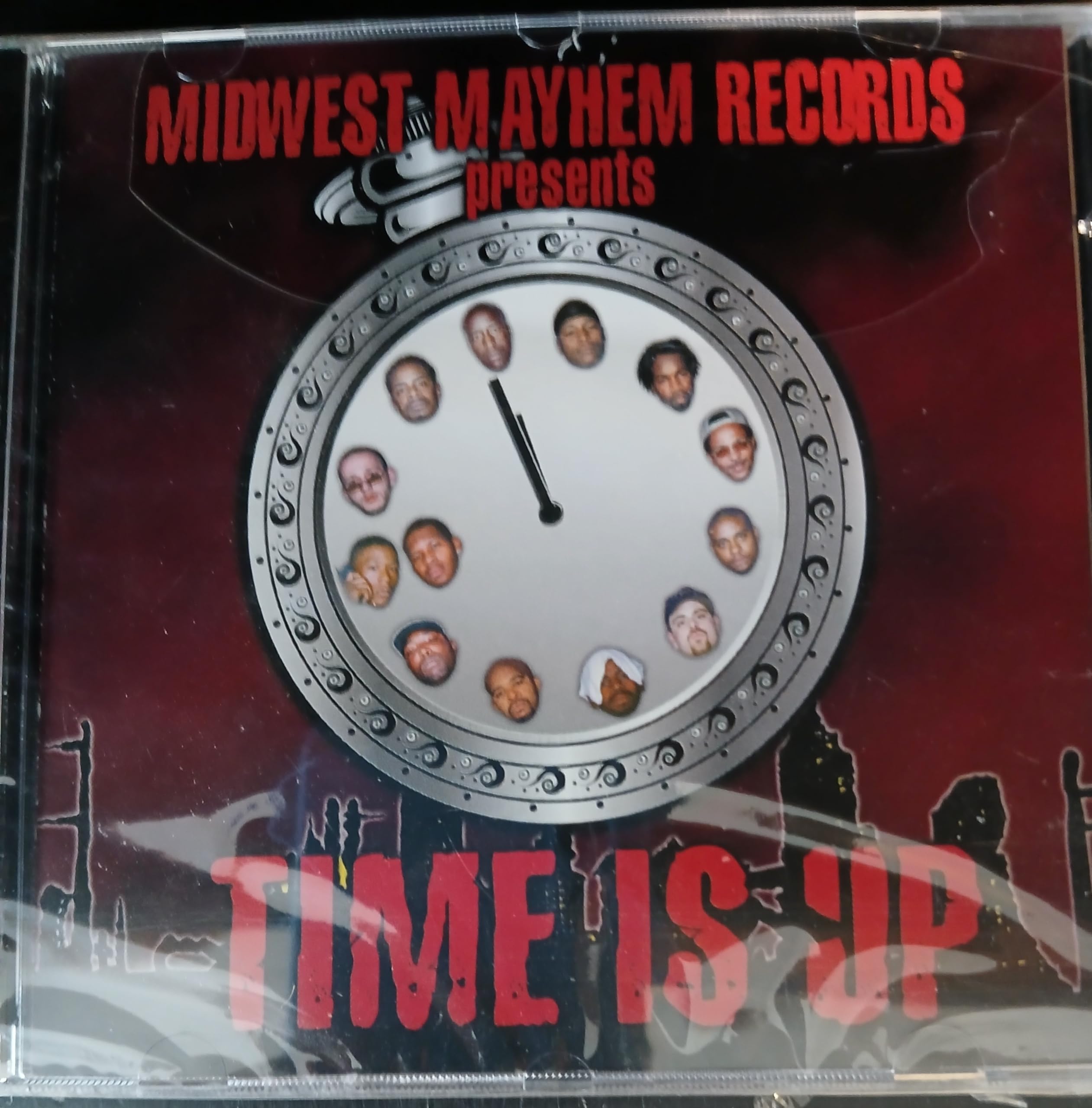 Midwest Mayhem Records Presents Time Is Up - Limited Edition Vinyl LP | Punk Rock Music Album | Perfect for Collectors & Music Lovers | Great for Home Listening & Party Playlists
