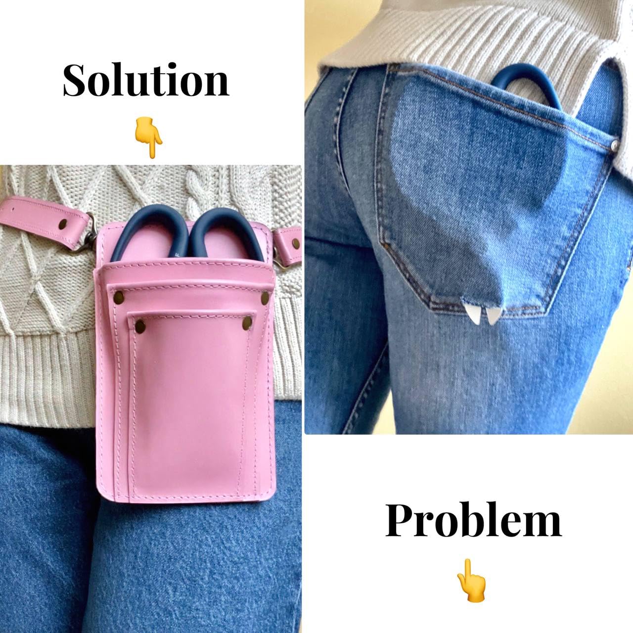 Premium Pink Leather Garden Tool Belt for Women - Handmade Florist & Gardener Belt with Pockets - Best Gardening Gift for Her - Durable Gardening Apron for Planting, Weeding & Outdoor Work