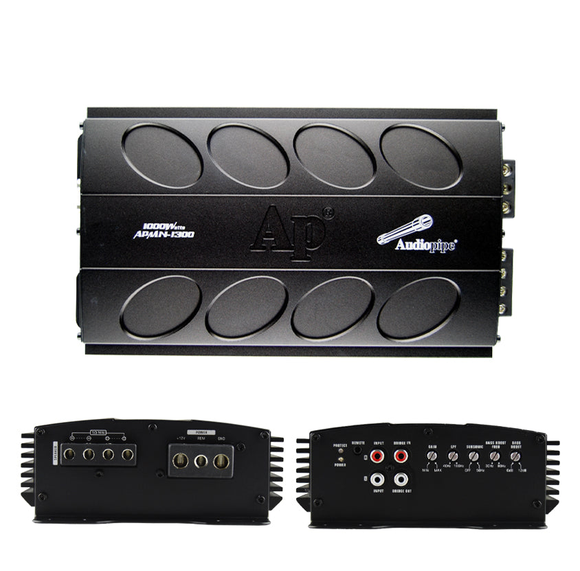 APMN 1300 Mini Class D Mosfet Amplifier - Compact High Power Audio Amp for Car, Home Theater & DIY Speaker Projects