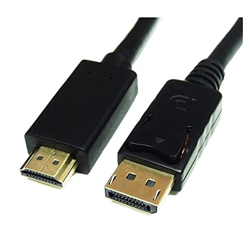 Efilliate Reseller 128 1124 DisplayPort to DisplayPort Cable 6ft (Male to Male) - High-Speed 4K Video & Audio for Gaming, Home Theater & Office Setup