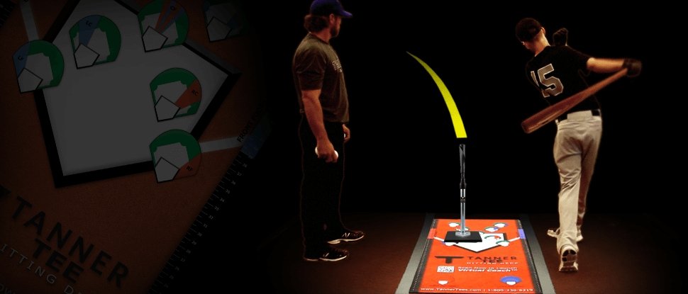Tanner Heavy Tee & Tanner Hitting Deck Bundle - Baseball Training Equipment for Youth & Adults - Perfect for Batting Practice, Softball Drills & Backyard Training