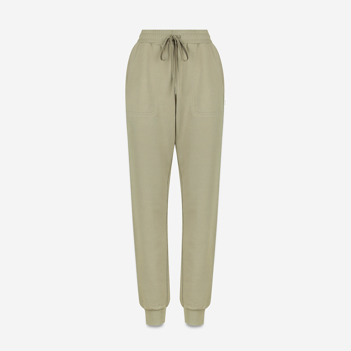 As You Wake Women's High-Waisted Track Pants - Soft Washed Sage Green Joggers for Yoga, Running & Lounge Wear | Comfortable Athletic Pants for Workouts & Casual Outfits