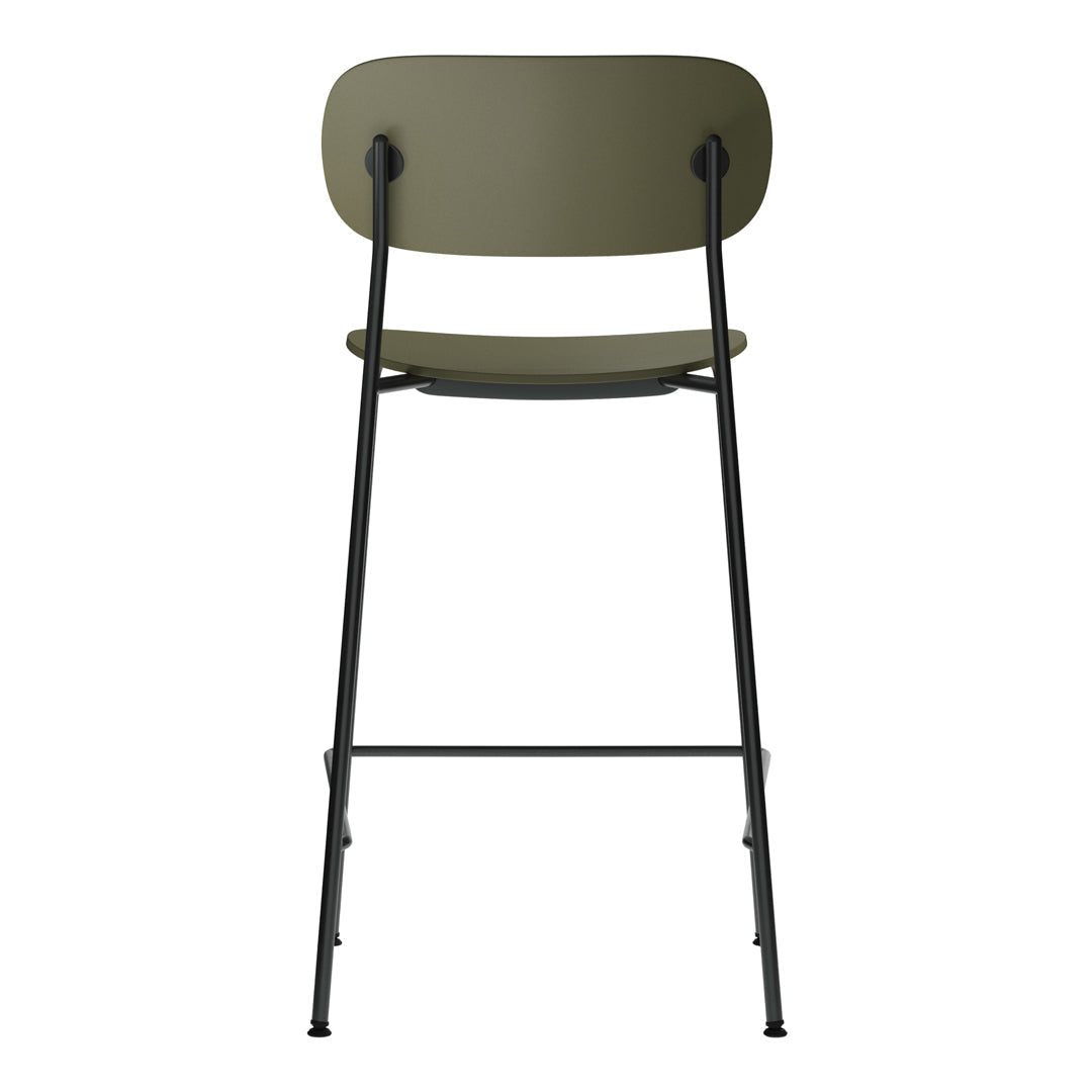 Modern Counter Stool with Backrest - Adjustable Height Bar Stools for Kitchen Island, Breakfast Nook & Home Decor - Comfortable Swivel Seat Counter Height Stools for Dining & Entertaining