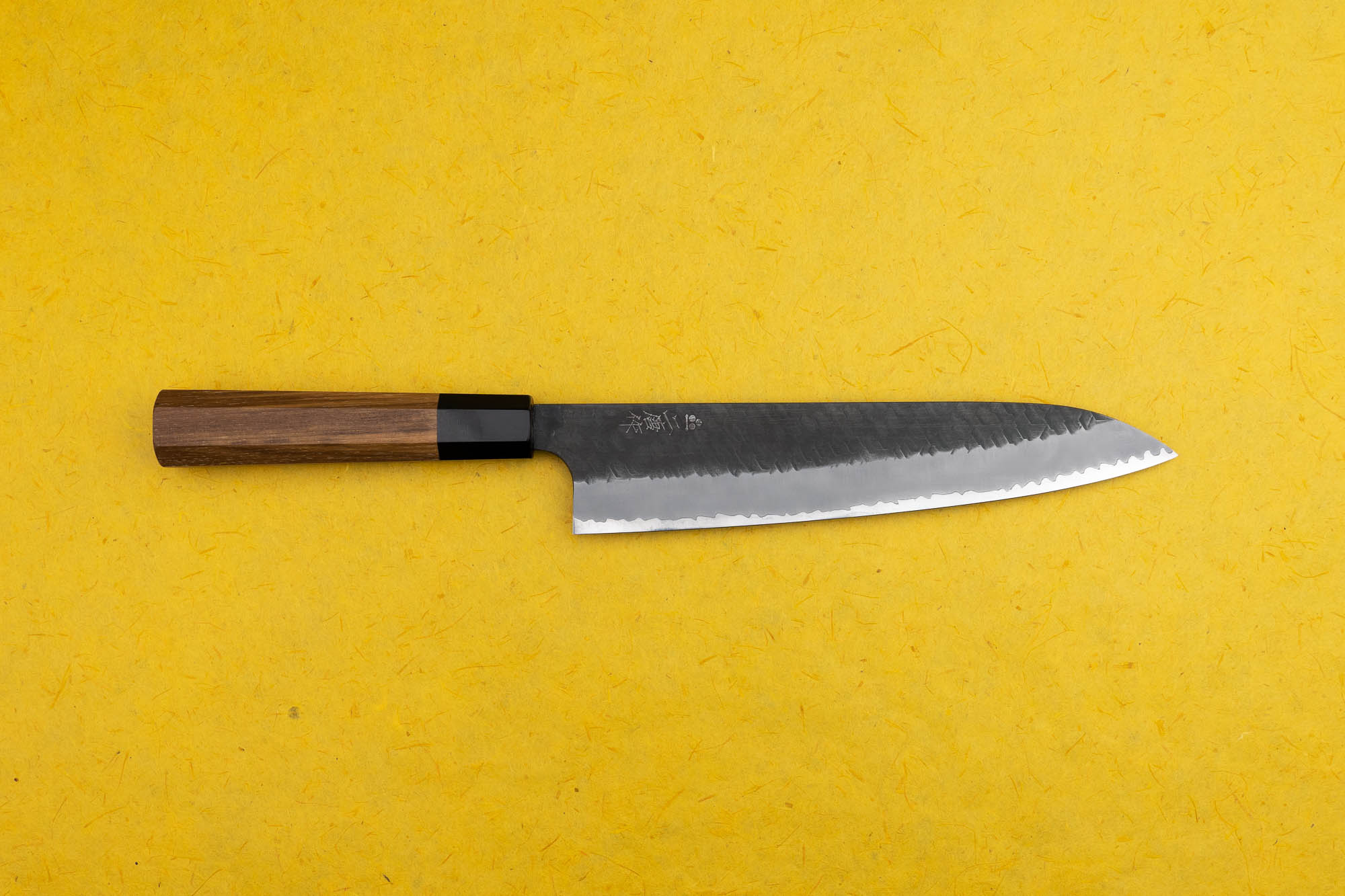 Premium Nigara SG2 Kurouchi Tsuchime Gyuto Japanese Chef Knife 240mm - High Carbon Stainless Steel Blade for Professional Cooking, Slicing, and Meat Cutting
