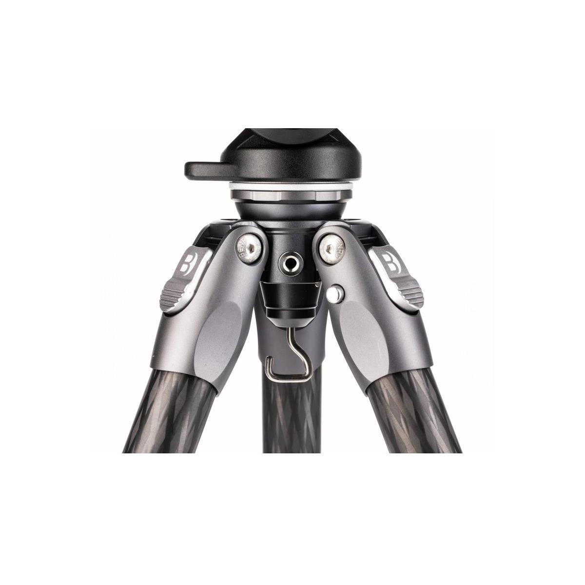 Benro TTOR34CLVS4PRO Carbon Fiber Tripod with S4Pro Video Head - Lightweight & Stable for Photography, Videography, and Outdoor Shooting