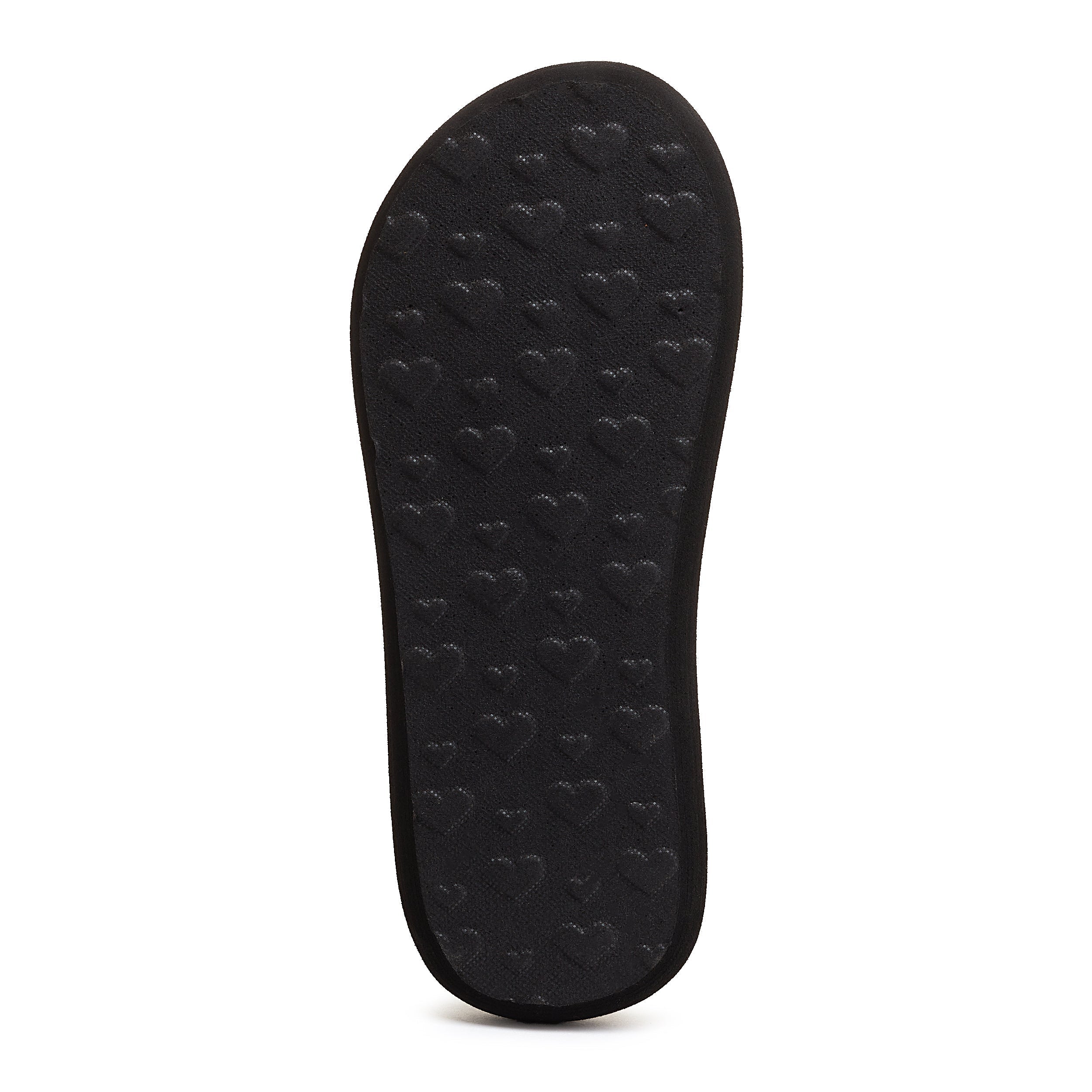 Sunset Black Webbing Flip Flops - Comfortable Summer Sandals for Beach, Pool & Casual Wear
