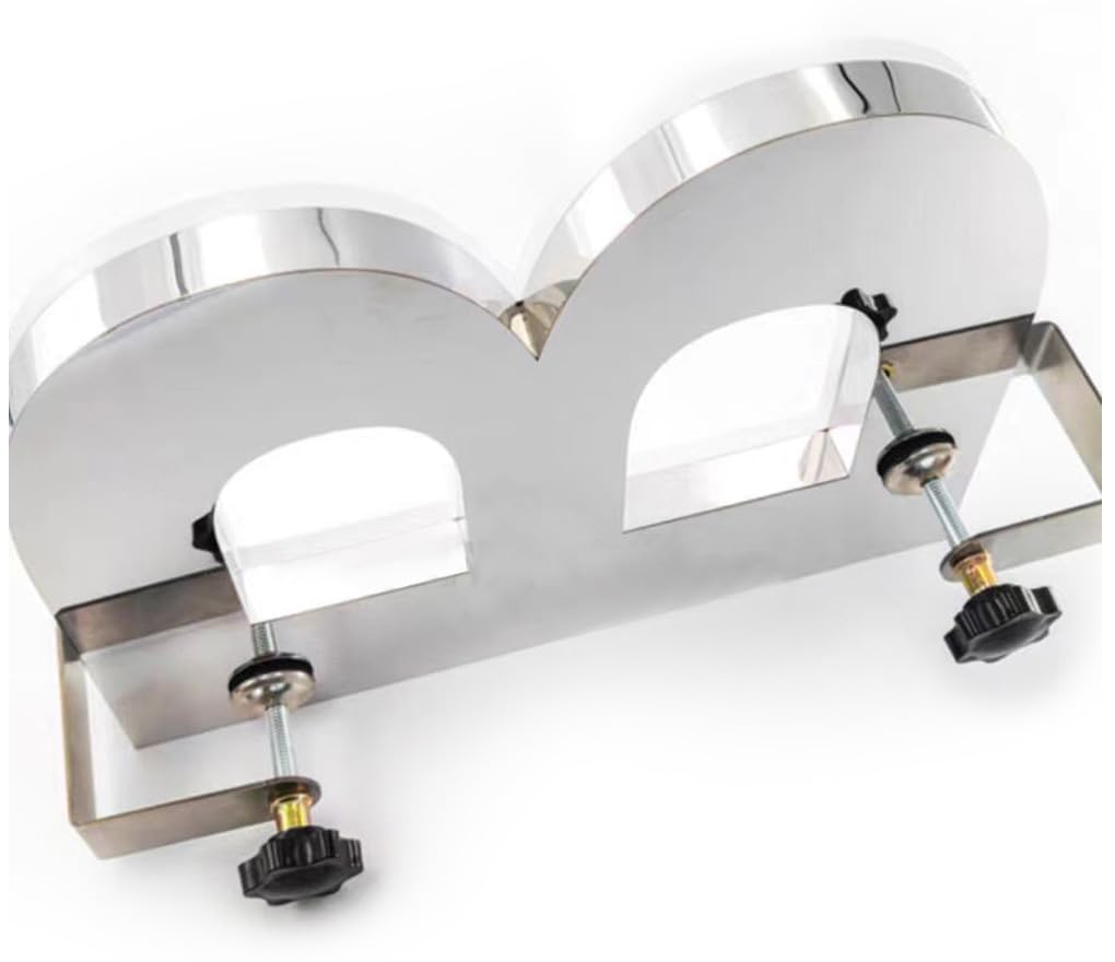 Channel Letter Clamp Set - 2pcs Professional Channel Letter Making Tools with Glue Fixator for LED Signage & Outdoor Business Signs Installation
