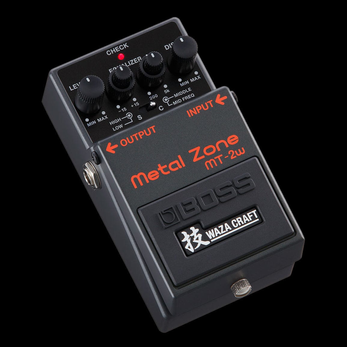 Boss MT-2W Waza Craft Metal Zone Guitar Effects Pedal - High Gain Distortion for Heavy Metal & Rock Music Performance & Recording