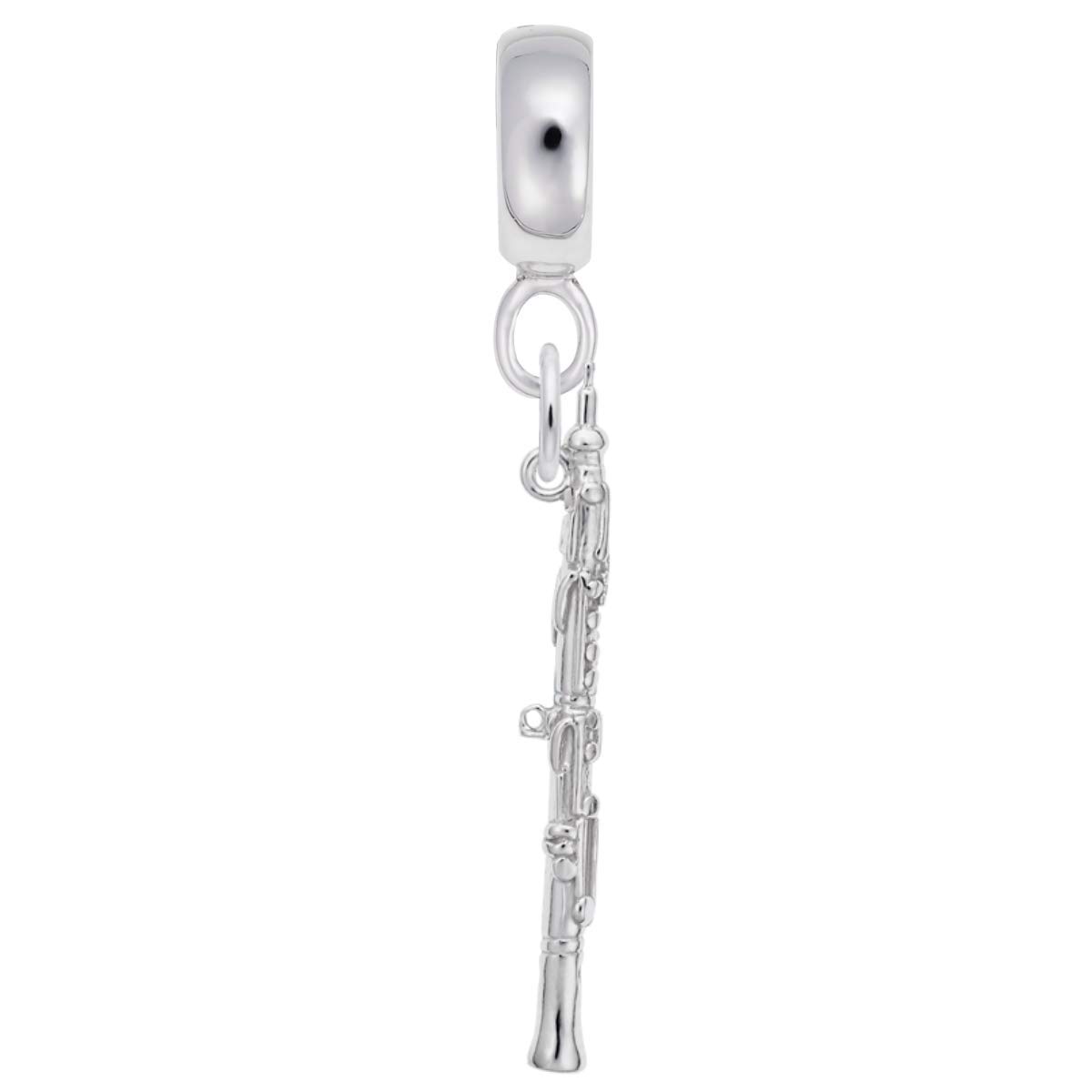 Oboe Charm Dangle Beads for Jewelry Making - Perfect for Bracelets, Necklaces & DIY Craft Projects - Musical Instrument Inspired Charms for Gifts & Accessories