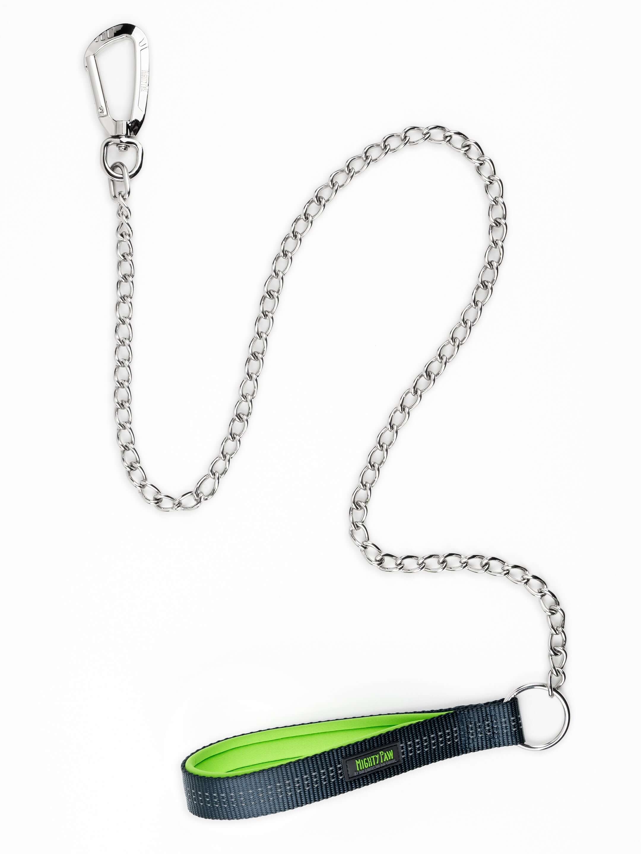 Heavy Duty Dog Chain Leash - Strong & Durable Metal Leash for Large Dogs - Perfect for Walking, Training & Outdoor Adventures