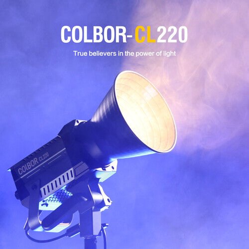 Colbor 220W Bi-Color COB LED Video Light Panel - Professional Continuous Lighting for Photography, YouTube Videos, and Studio Filming