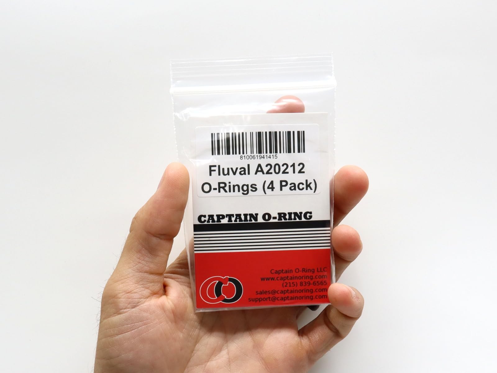 Fluval FX4 FX5 FX6 Aquarium Filter O-Rings - 4 Pack for Top Cover Replacement