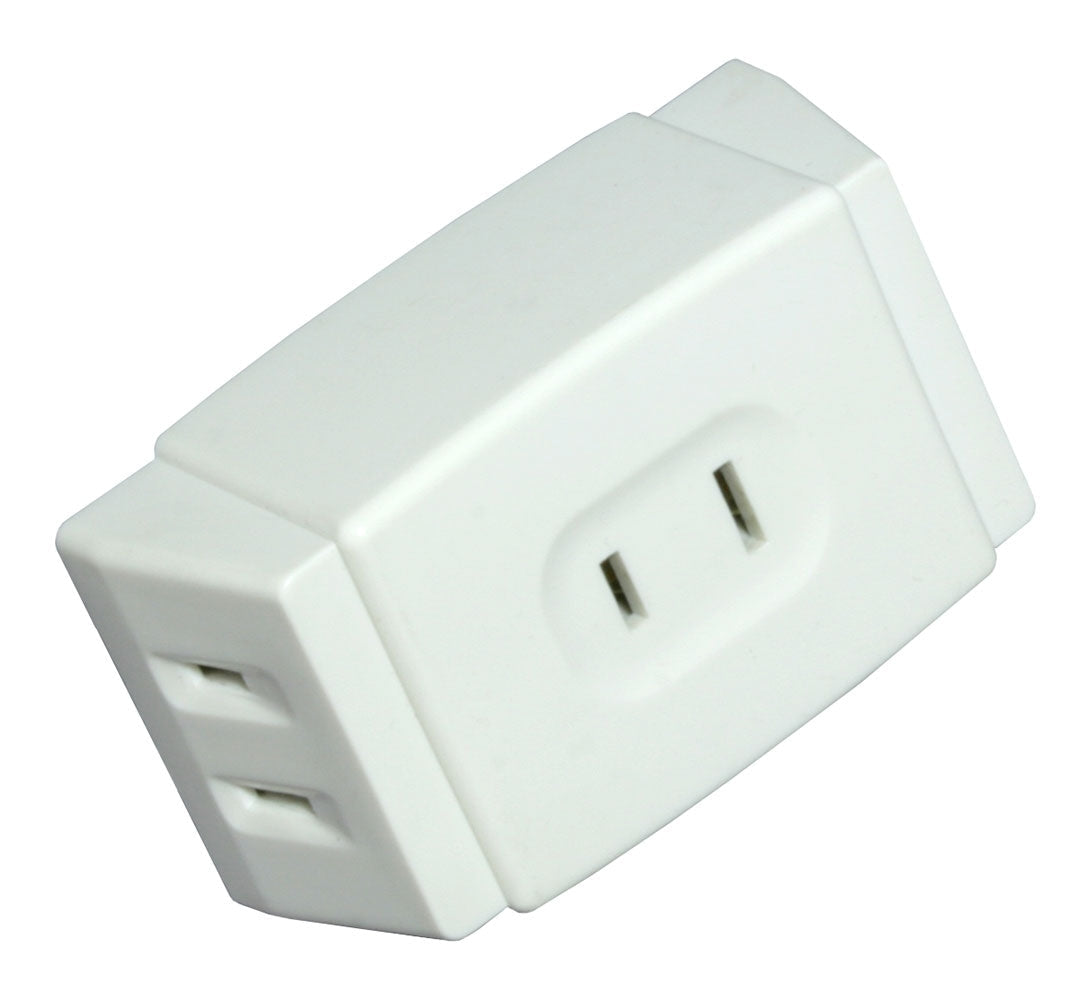 Add a Plug 2 - Universal Electrical Plug Adapter for International Travel - Perfect for Hotels, Airports & Global Devices