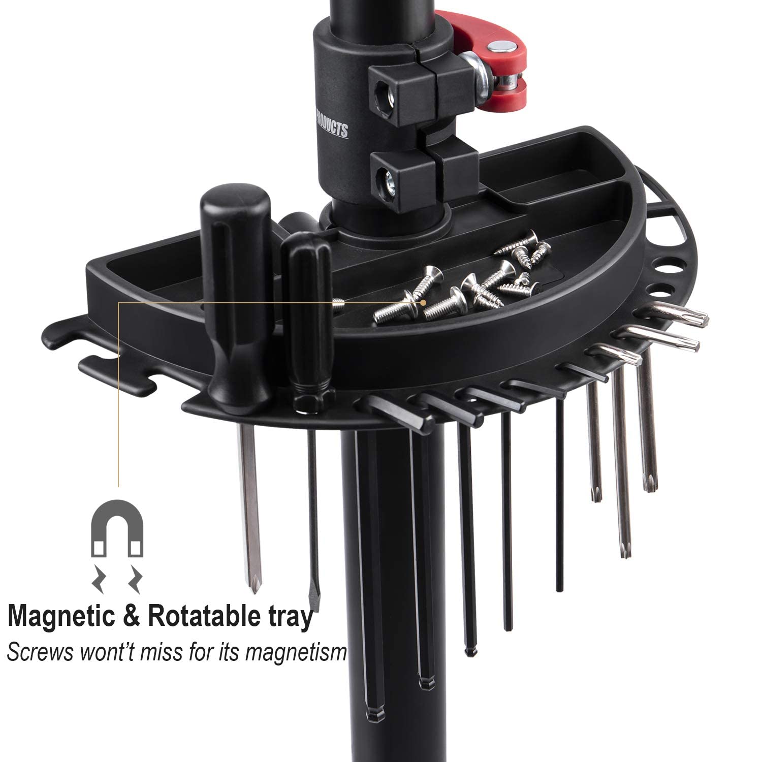 CXWXC Bike Repair Stand - Professional Bike Maintenance Stand for Mountain & Road Bikes - Adjustable Bike Workstand for Home Mechanics & Bike Shops - Perfect for Tune-Ups, Cleaning & Repairs