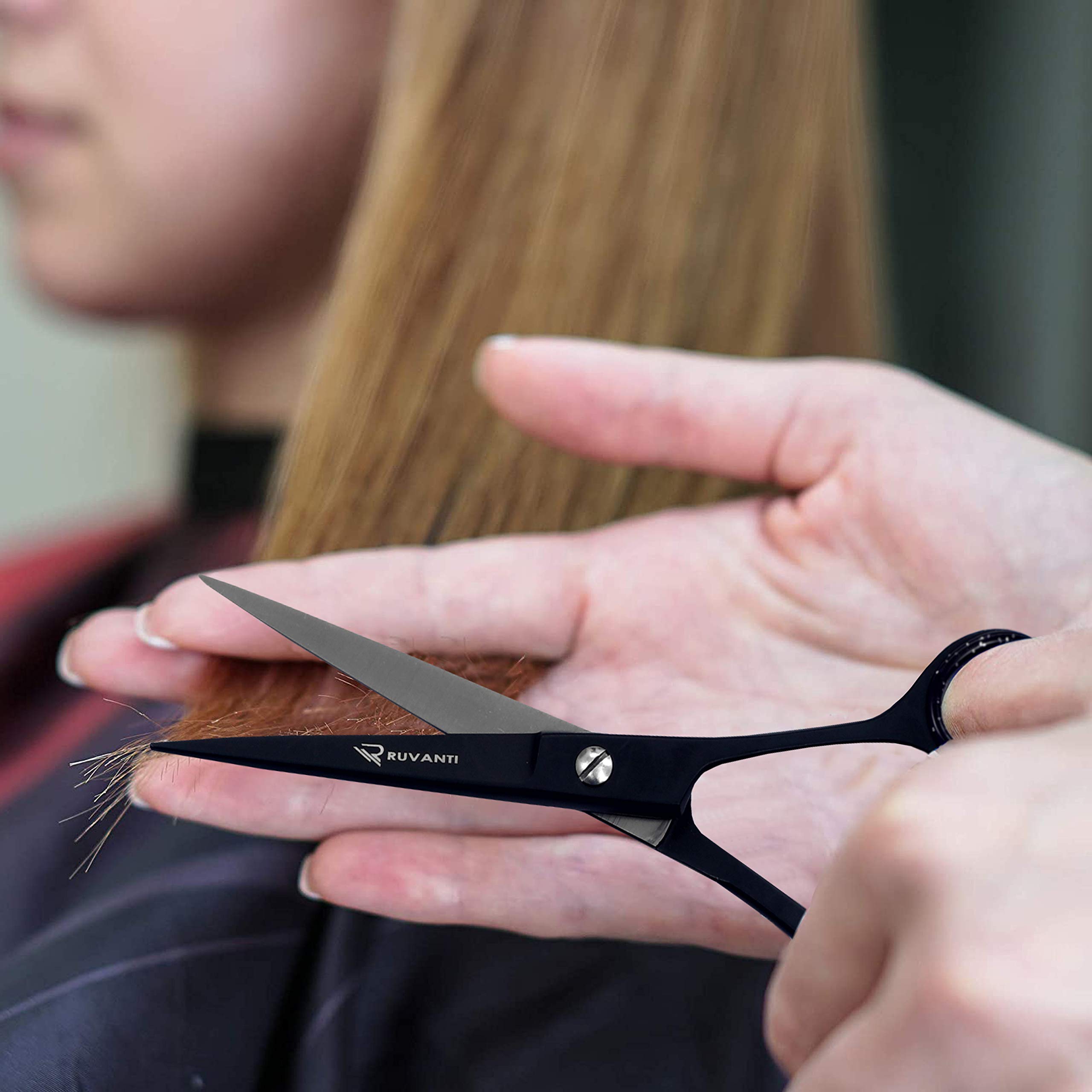 RUVANTI Professional Hair Cutting Scissors - 6.5