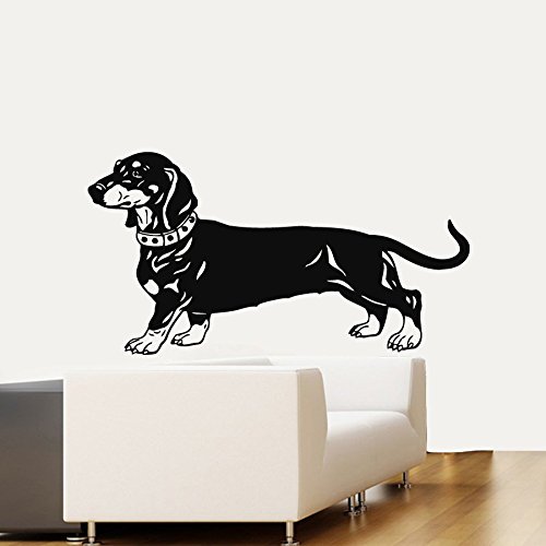 Dachshund Dog Vinyl Decal Sticker for Nursery & Kids Room Decor