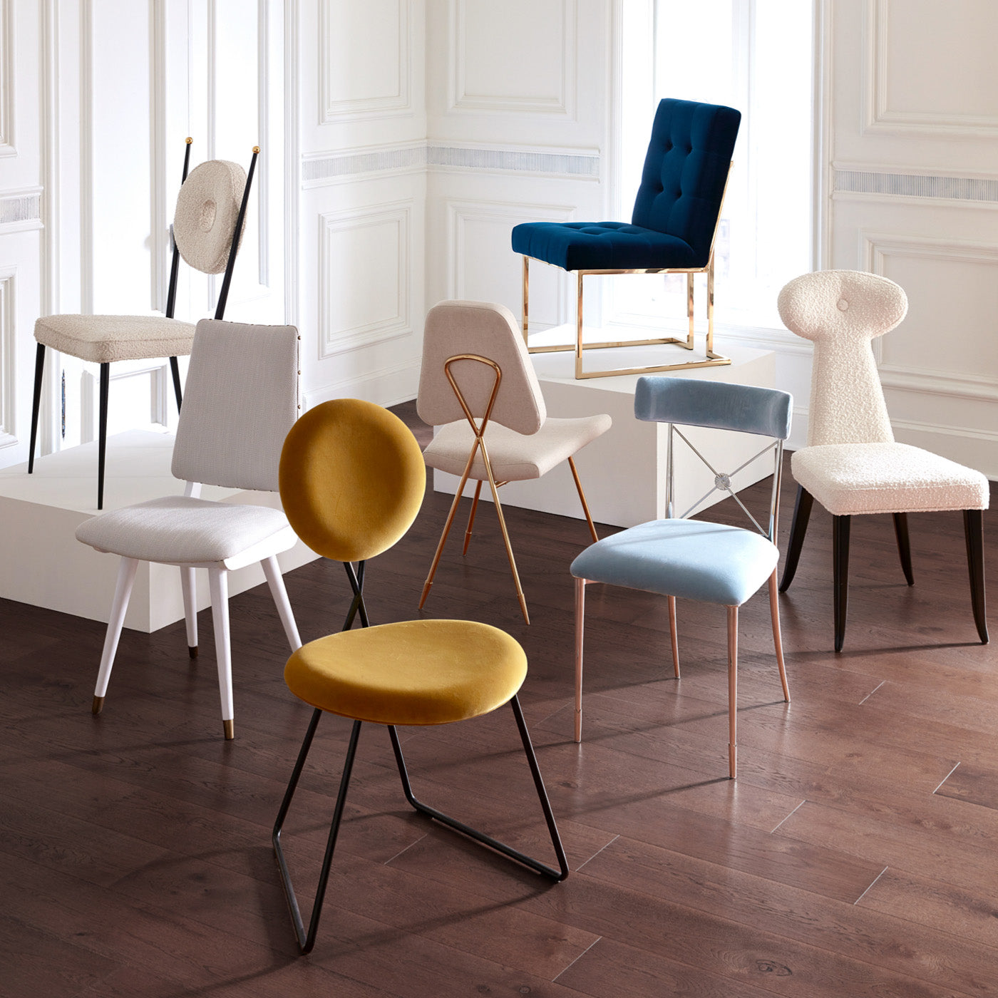 Stylish Caprice Dining Chair - Modern Comfort for Home & Restaurant Use - Perfect for Dining Rooms, Kitchens & Cafes