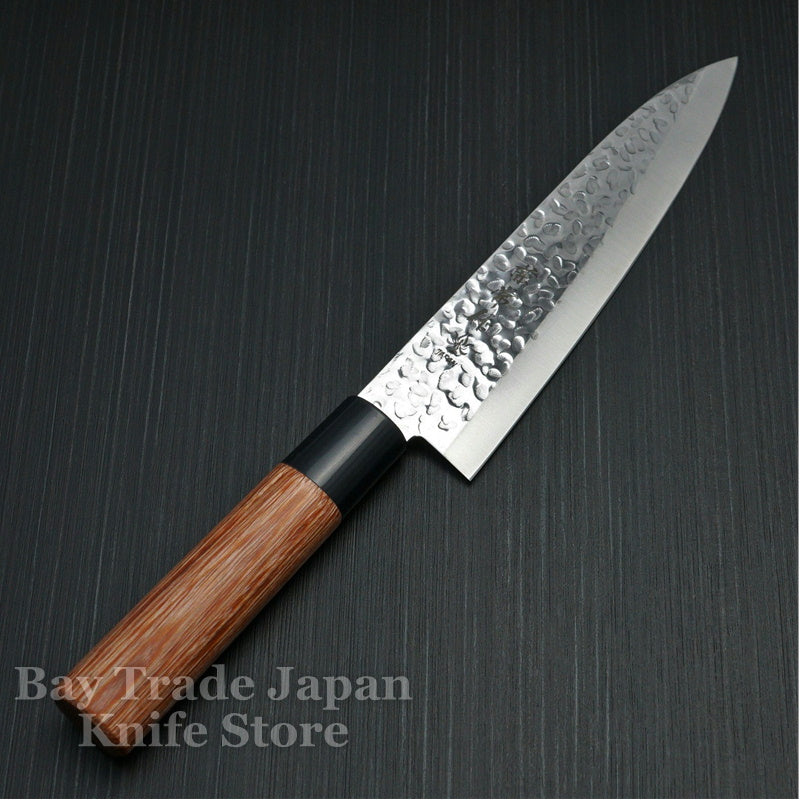 Premium Kanetsune Seki Hammered Finish DSR 1K6 Chef Knife 180mm - Japanese High Carbon Steel Kitchen Knife for Professional Chefs & Home Cooking - Perfect for Slicing, Dicing & Meat Preparation