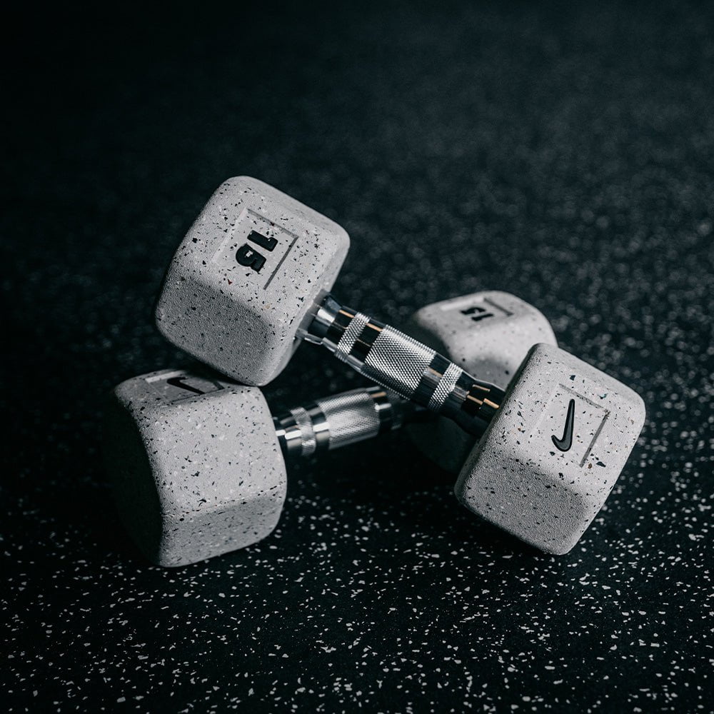 Nike Strength Grind Dumbbell - Premium Weight Training Equipment for Home Gym & Fitness Workouts - Sold Individually - Perfect for Strength Training, CrossFit & Bodybuilding