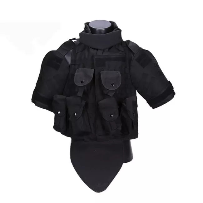 OTV Outer Tactical Vest - Military Grade Tactical Body Armor for Outdoor Survival & Airsoft - Perfect for Combat Training, Hunting & Security Professionals