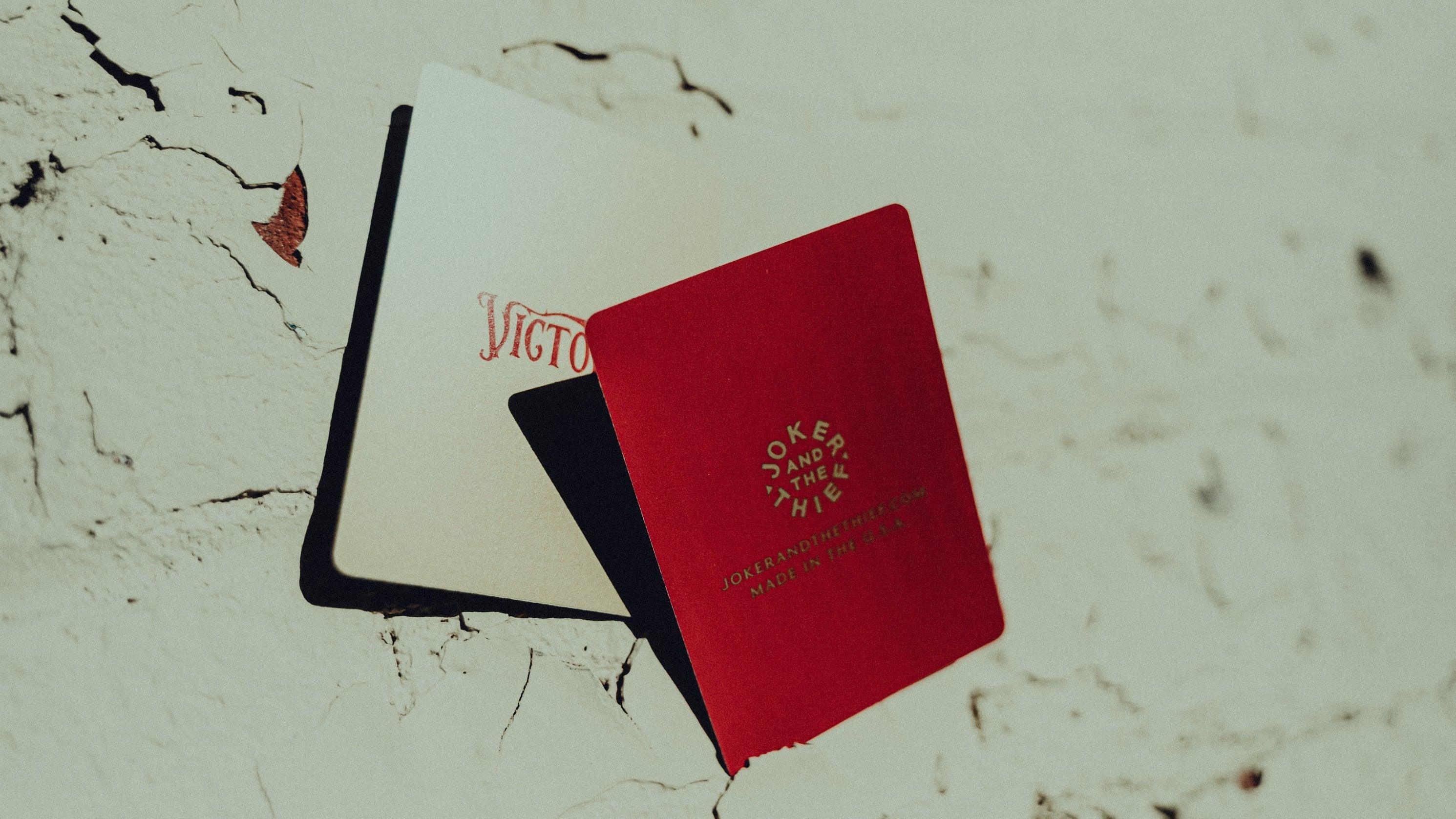 Victory Playing Cards - Premium Poker Cards for Magic Tricks, Card Games & Collectibles | Ideal for Poker Nights, Magic Shows & Gifts