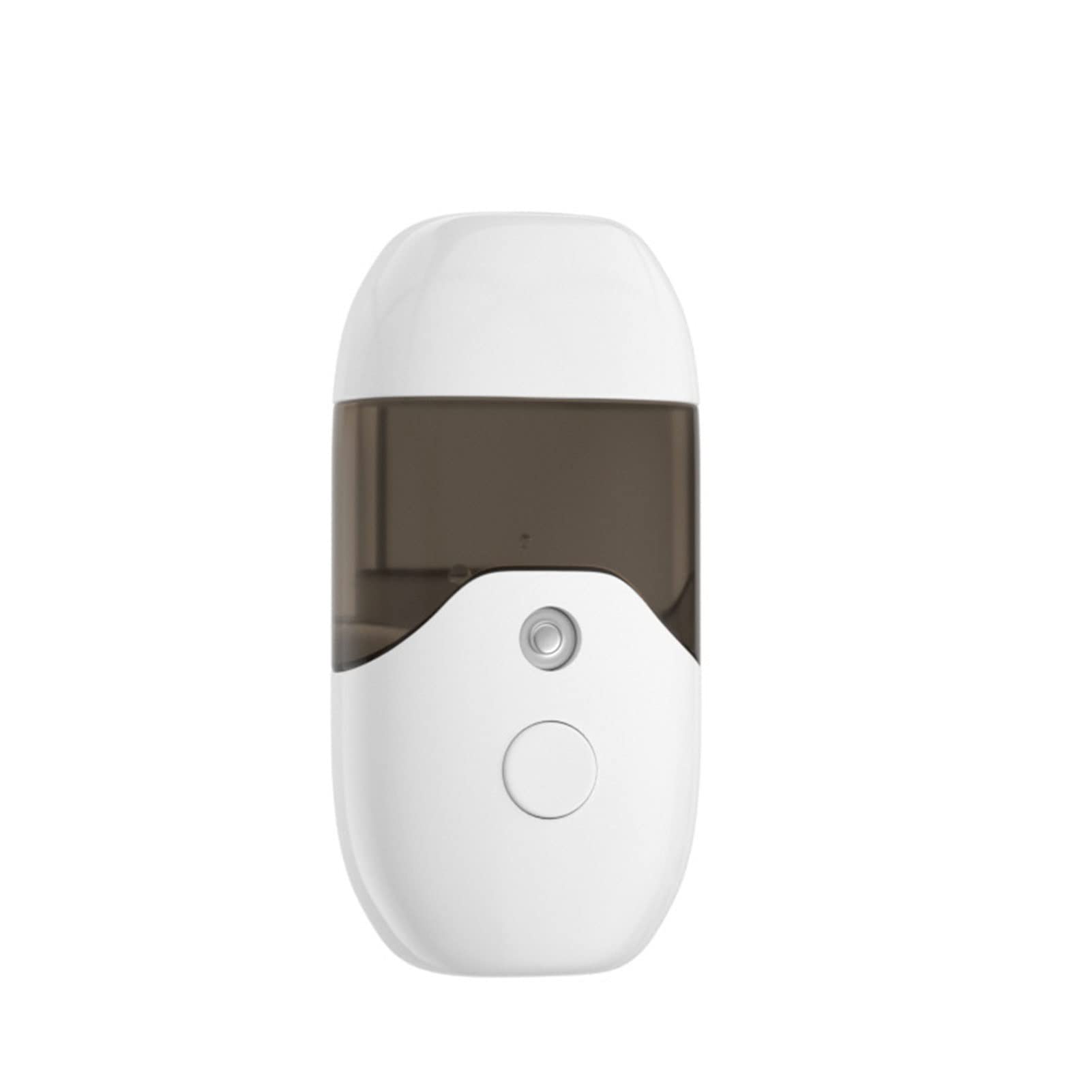 WENZHE Portable Nano Facial Mister - USB Rechargeable Hydrating Face Mist Spray Bottle with 50ML Water Tank | Compact Facial Steamer for Skin Care & Makeup Setting | Travel, Office & Home Use (White)