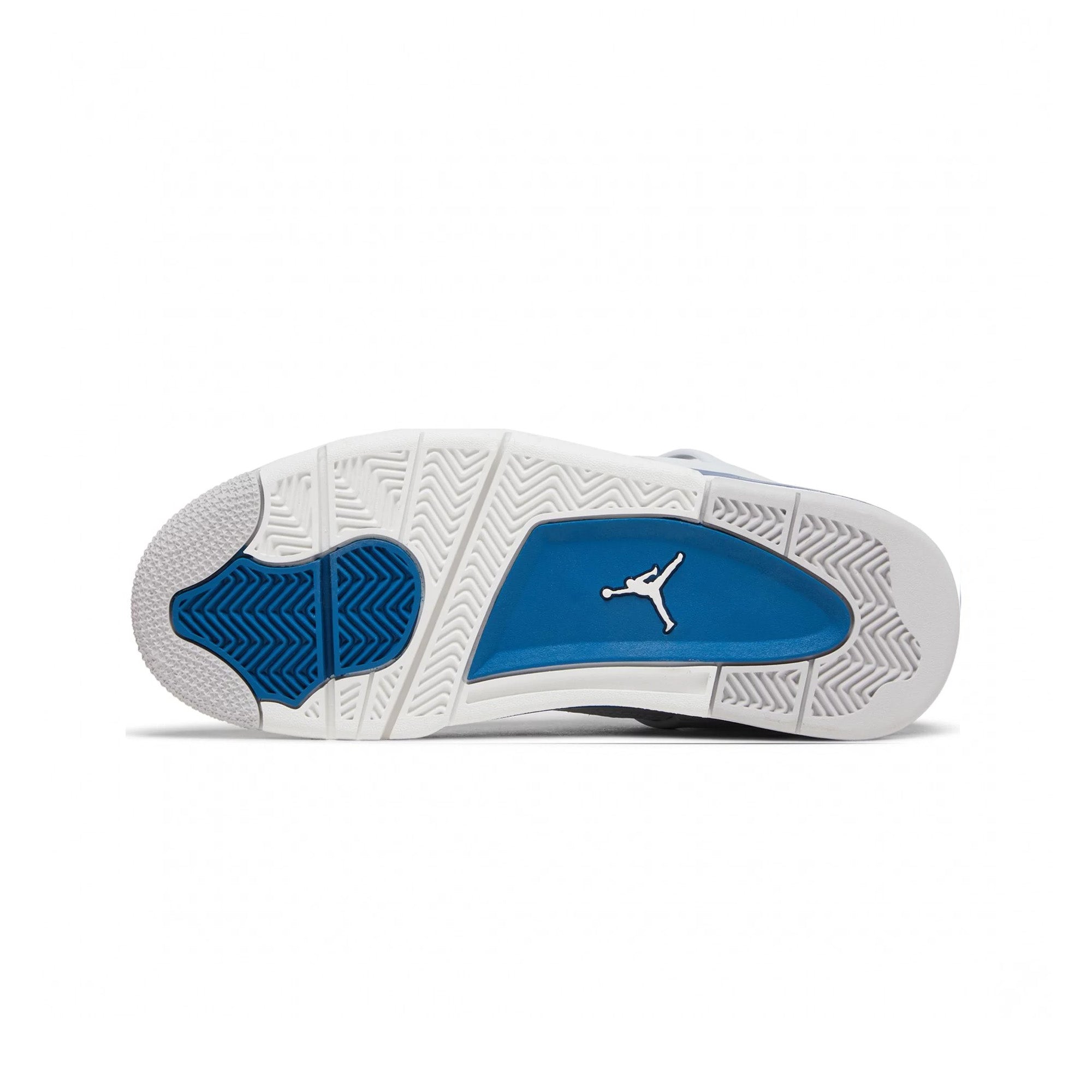 Air Jordan 4 Retro 'Military Blue' GS Sneakers for Women & Girls (2024) - Classic Basketball Shoes for Casual Wear, Street Style & Sports Performance