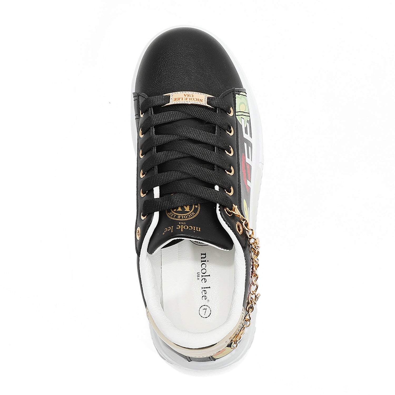 Stylish Women's Fashion Sneakers with Charm Accents - Comfortable Casual Shoes for Walking, Running & Everyday Wear