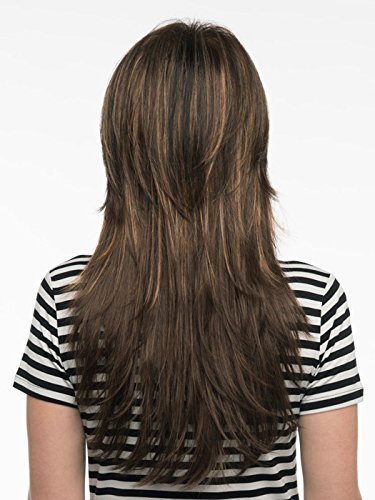 Envy Wigs Sheena Synthetic Wig in Chocolate Caramel - Natural Look for Everyday Wear & Cosplay