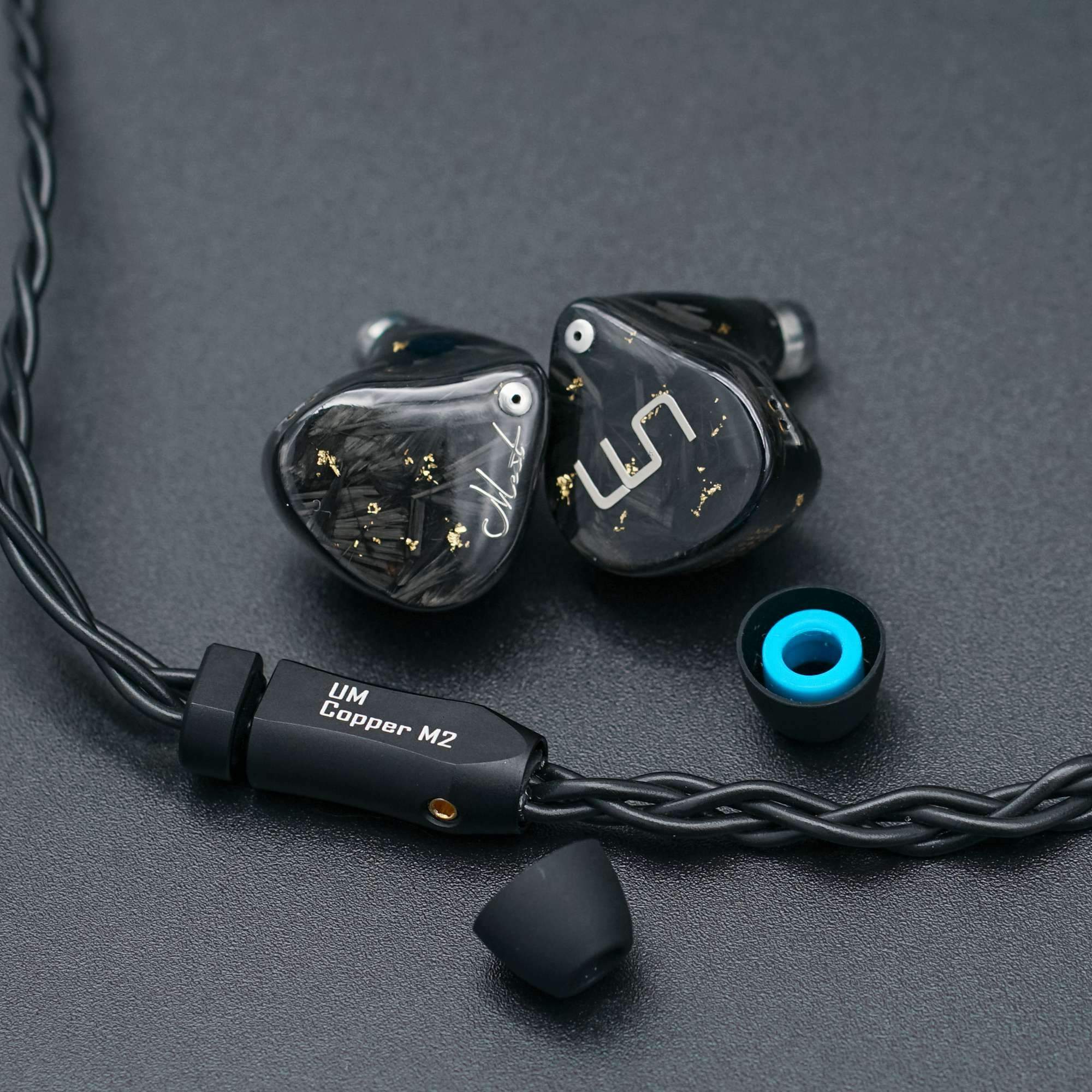 Unique Melody MEST MKII Hybrid Driver In-Ear Monitors - Premium Audiophile Earphones for Music Lovers, Studio Recording & Gaming