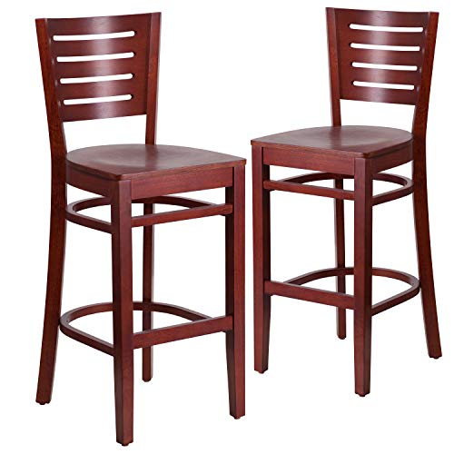 Mahogany Wood Seat/Mahogany Wood Frame